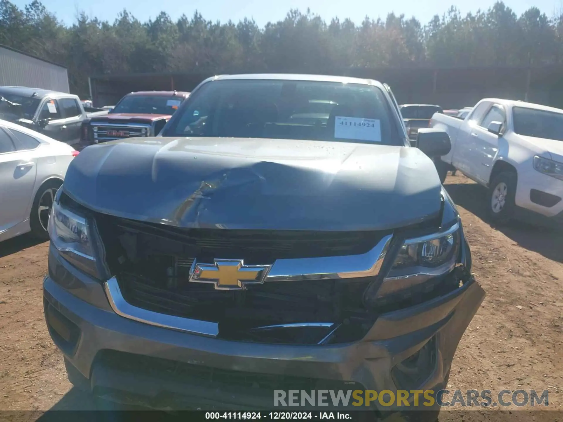 6 Photograph of a damaged car 1GCGSBEA8K1262061 CHEVROLET COLORADO 2019