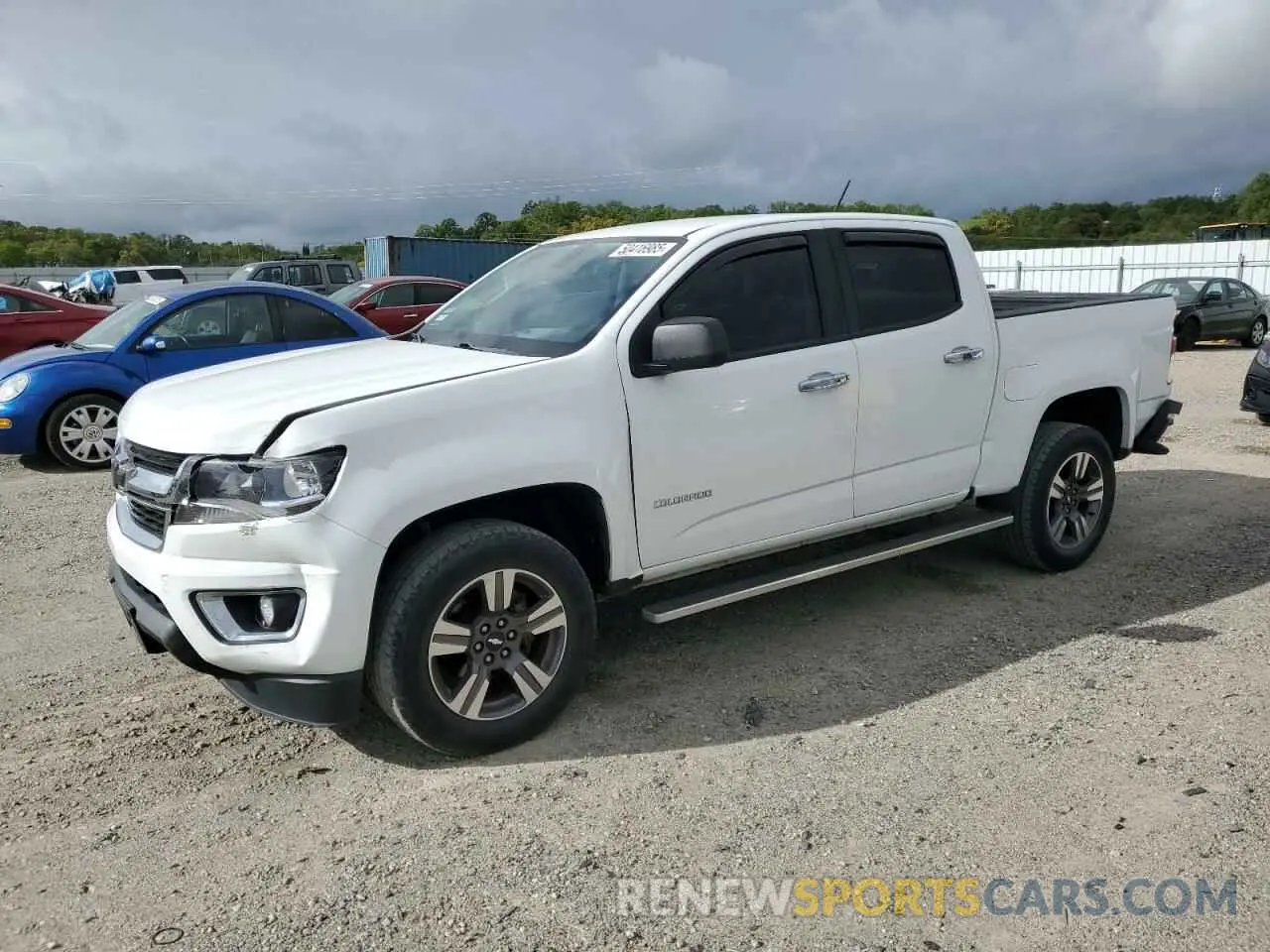 1 Photograph of a damaged car 1GCGSBEAXK1192417 CHEVROLET COLORADO 2019