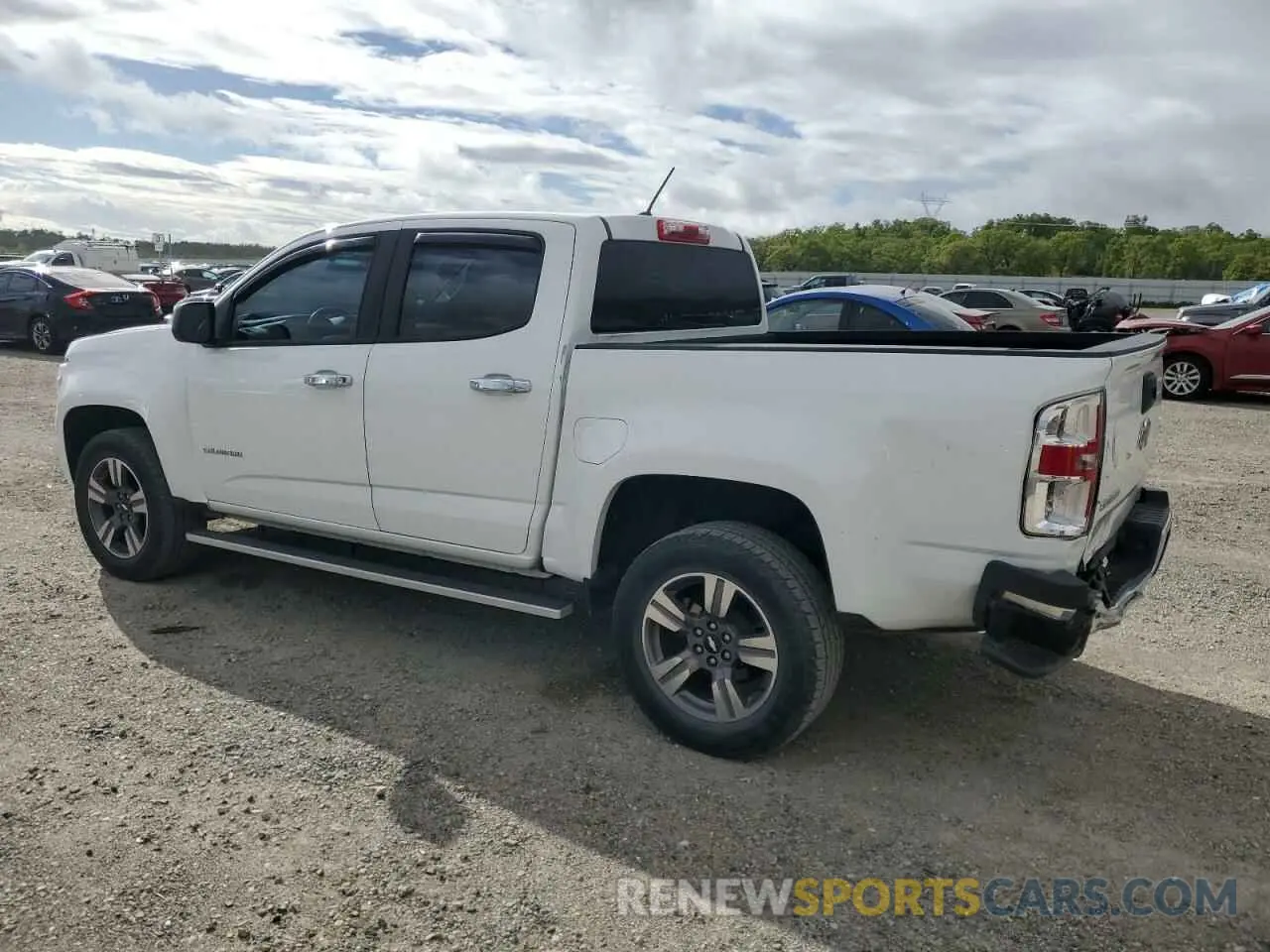 2 Photograph of a damaged car 1GCGSBEAXK1192417 CHEVROLET COLORADO 2019