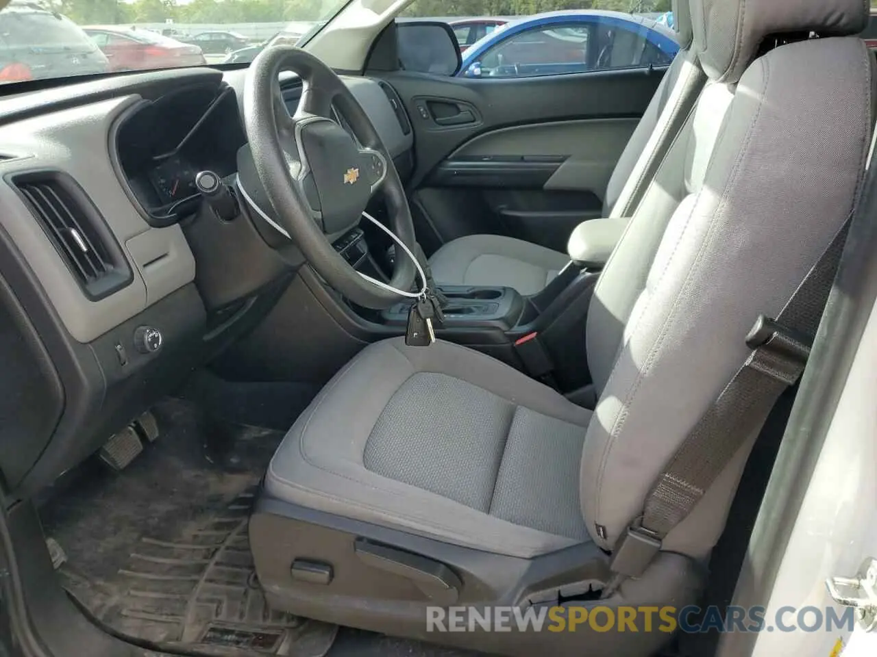 7 Photograph of a damaged car 1GCGSBEAXK1192417 CHEVROLET COLORADO 2019