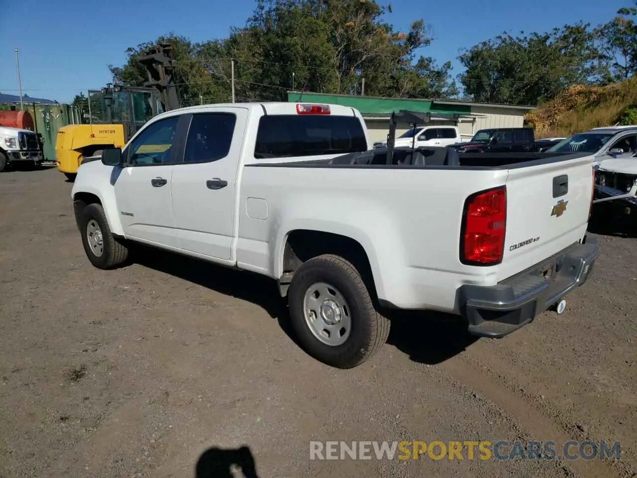 2 Photograph of a damaged car 1GCGSBEN1K1175038 CHEVROLET COLORADO 2019