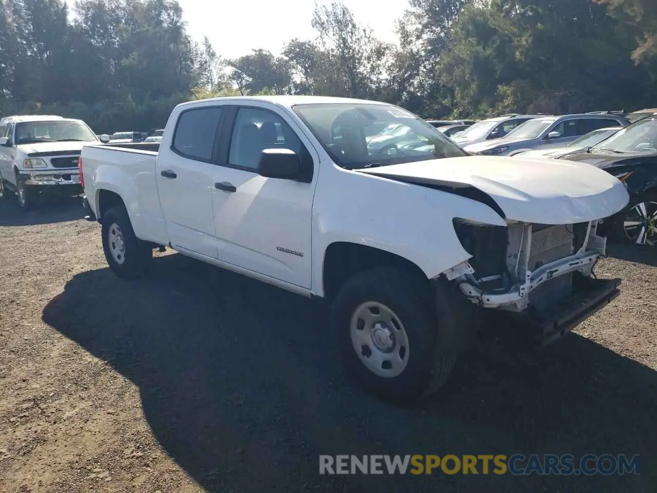 4 Photograph of a damaged car 1GCGSBEN1K1175038 CHEVROLET COLORADO 2019