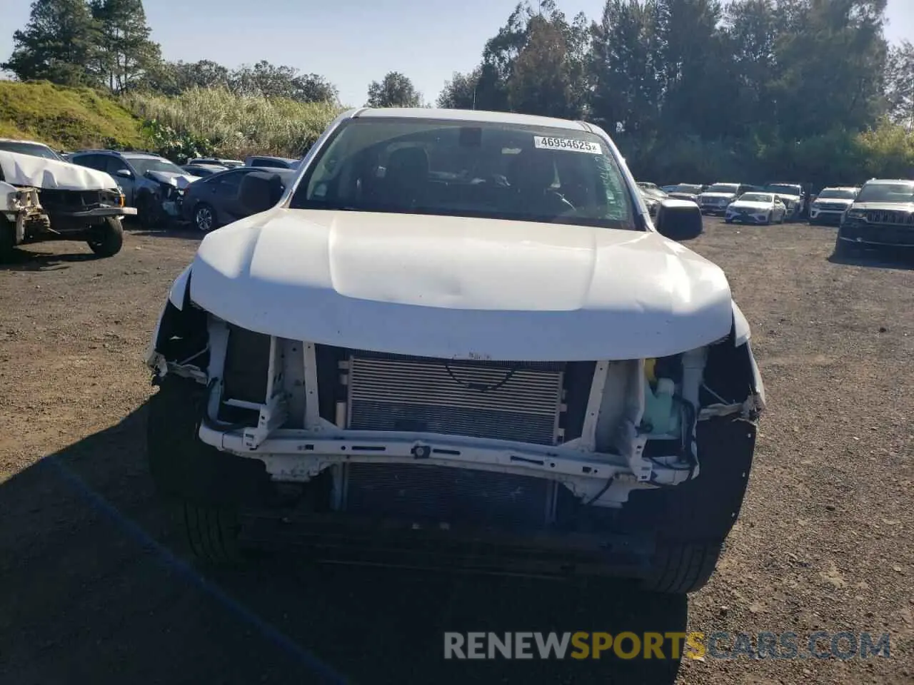 5 Photograph of a damaged car 1GCGSBEN1K1175038 CHEVROLET COLORADO 2019