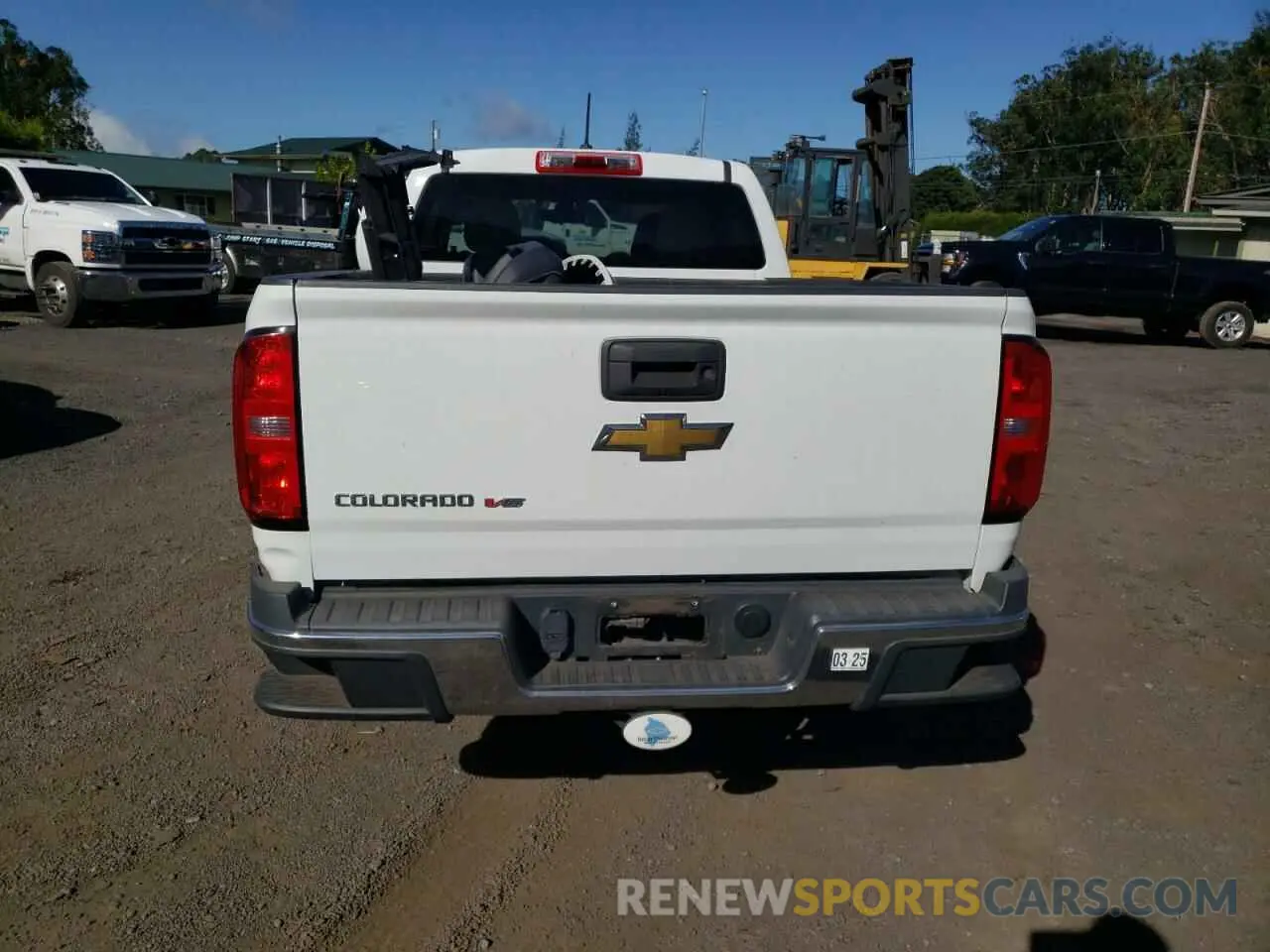 6 Photograph of a damaged car 1GCGSBEN1K1175038 CHEVROLET COLORADO 2019