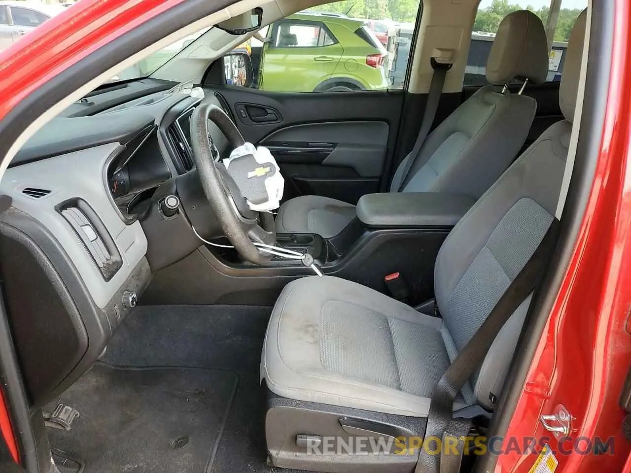 7 Photograph of a damaged car 1GCGSBEN1K1352591 CHEVROLET COLORADO 2019