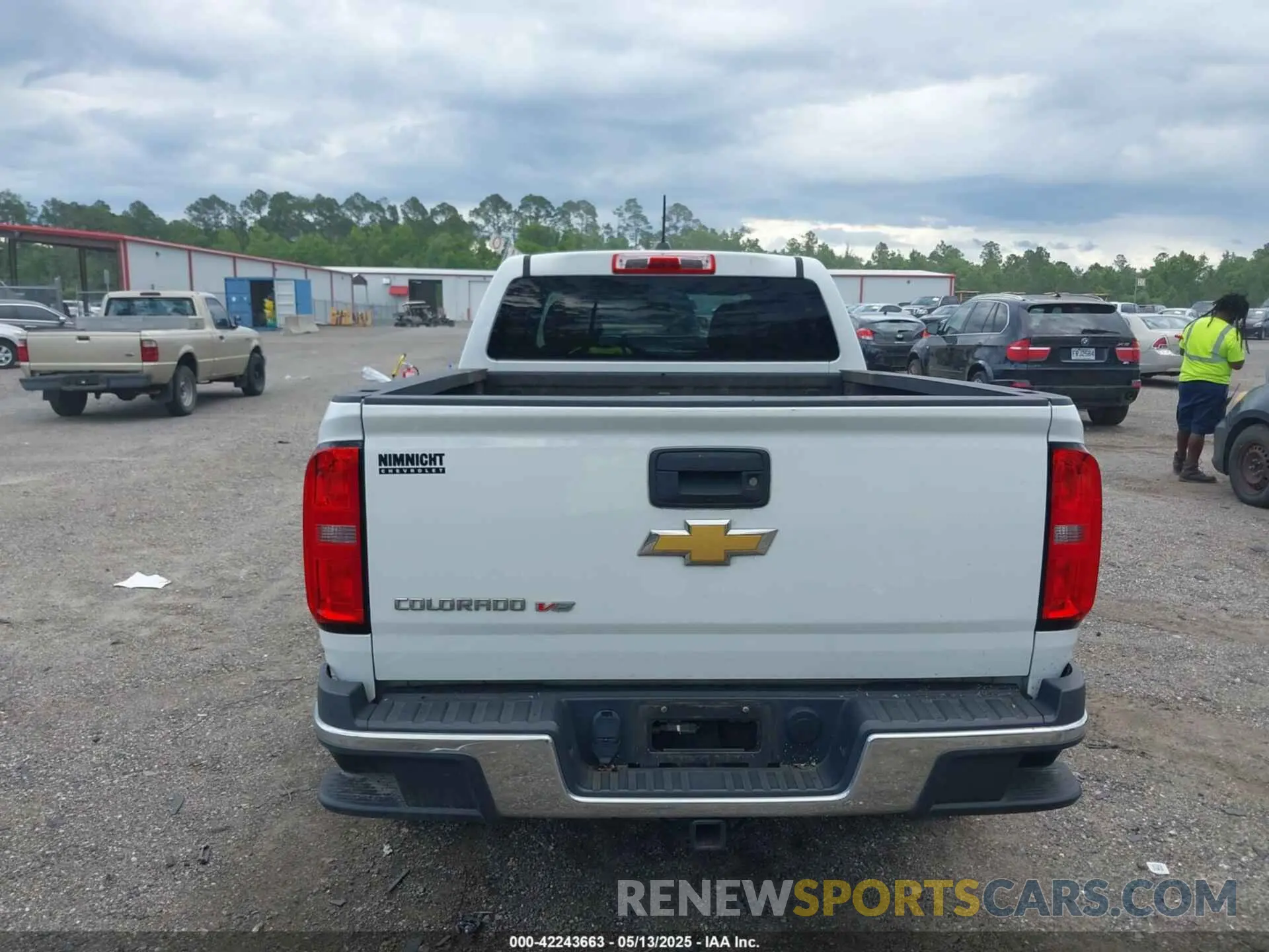 16 Photograph of a damaged car 1GCGSBEN2K1124325 CHEVROLET COLORADO 2019