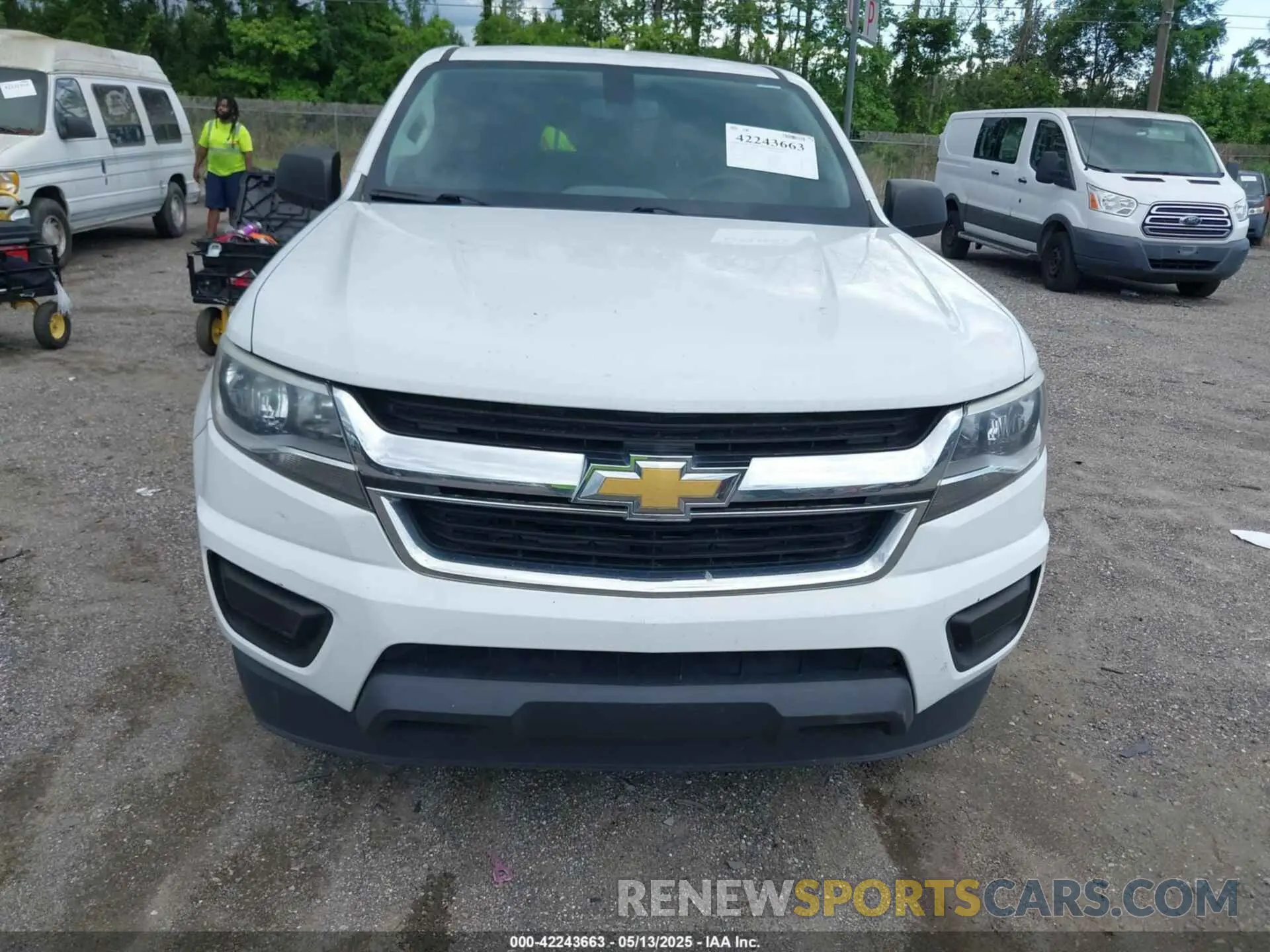 6 Photograph of a damaged car 1GCGSBEN2K1124325 CHEVROLET COLORADO 2019