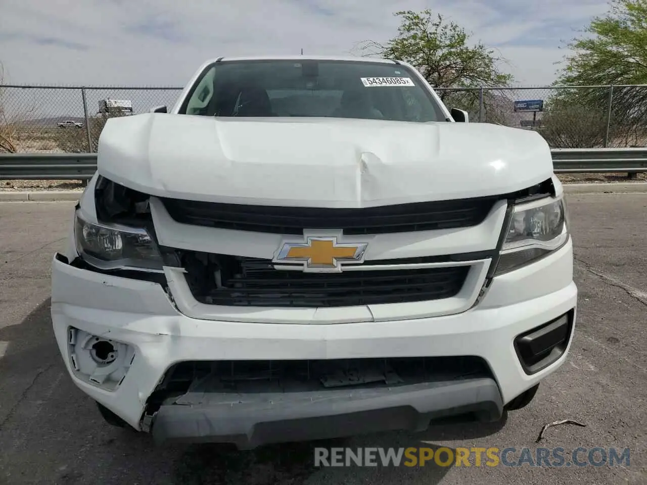 5 Photograph of a damaged car 1GCGSBEN2K1300578 CHEVROLET COLORADO 2019