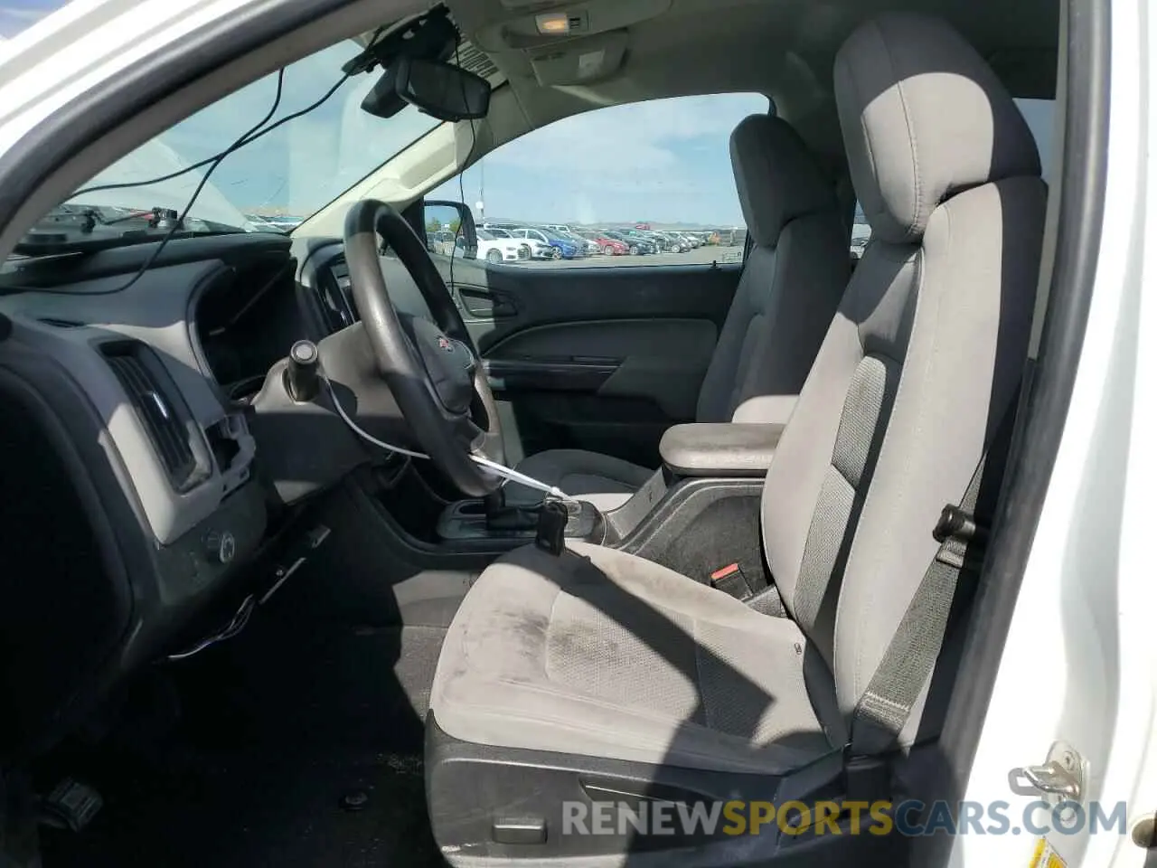 7 Photograph of a damaged car 1GCGSBEN2K1300578 CHEVROLET COLORADO 2019