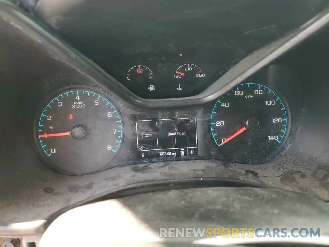 9 Photograph of a damaged car 1GCGSBEN2K1300578 CHEVROLET COLORADO 2019