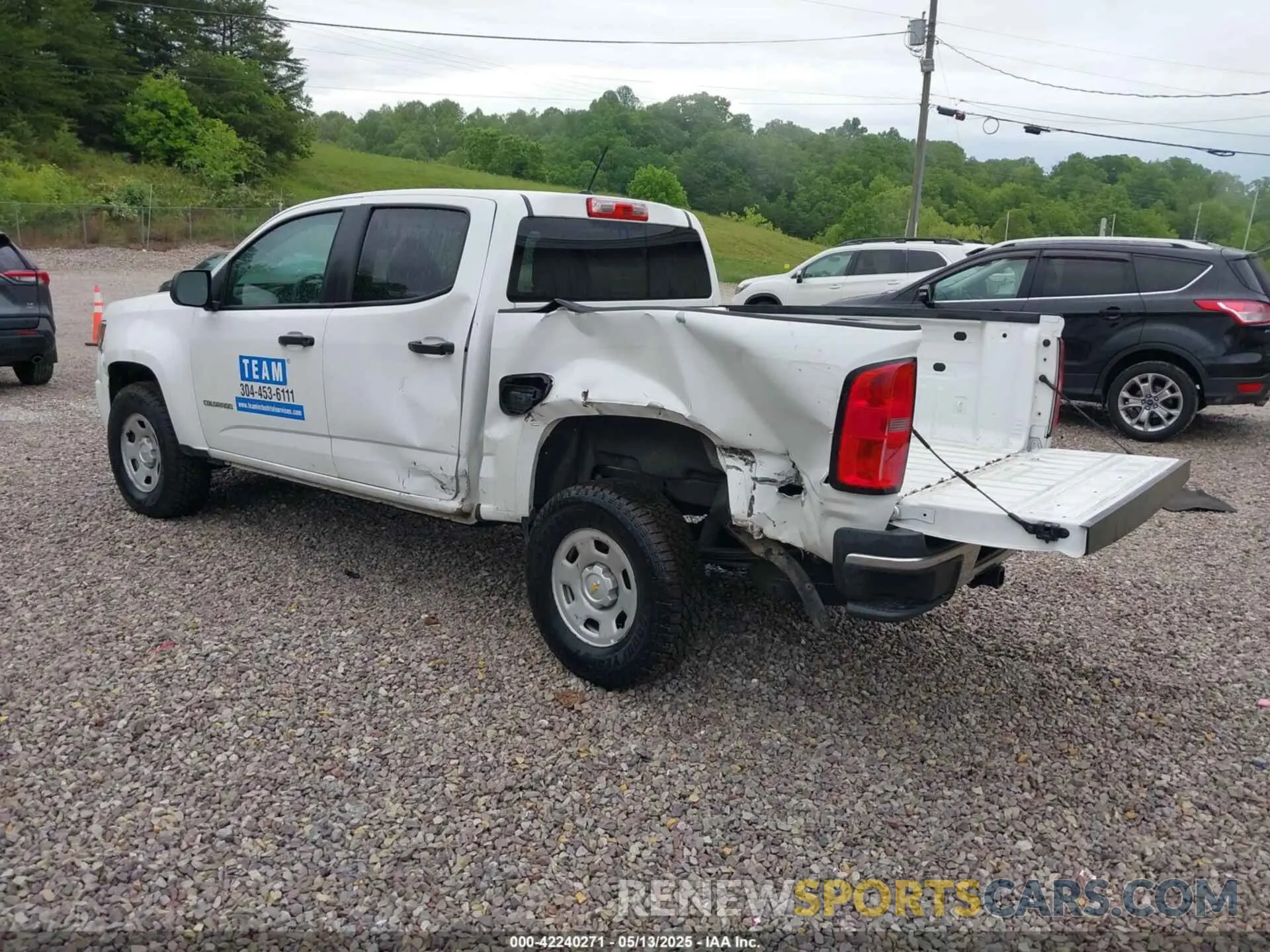 3 Photograph of a damaged car 1GCGSBEN2K1332088 CHEVROLET COLORADO 2019