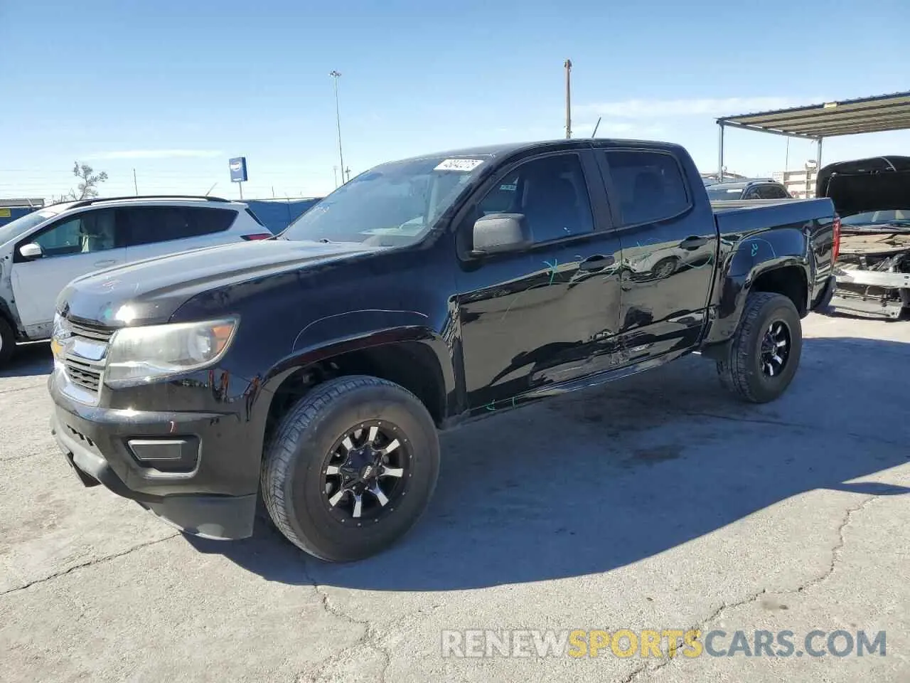 1 Photograph of a damaged car 1GCGSBEN4K1108126 CHEVROLET COLORADO 2019