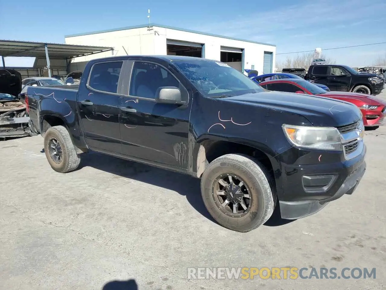 4 Photograph of a damaged car 1GCGSBEN4K1108126 CHEVROLET COLORADO 2019