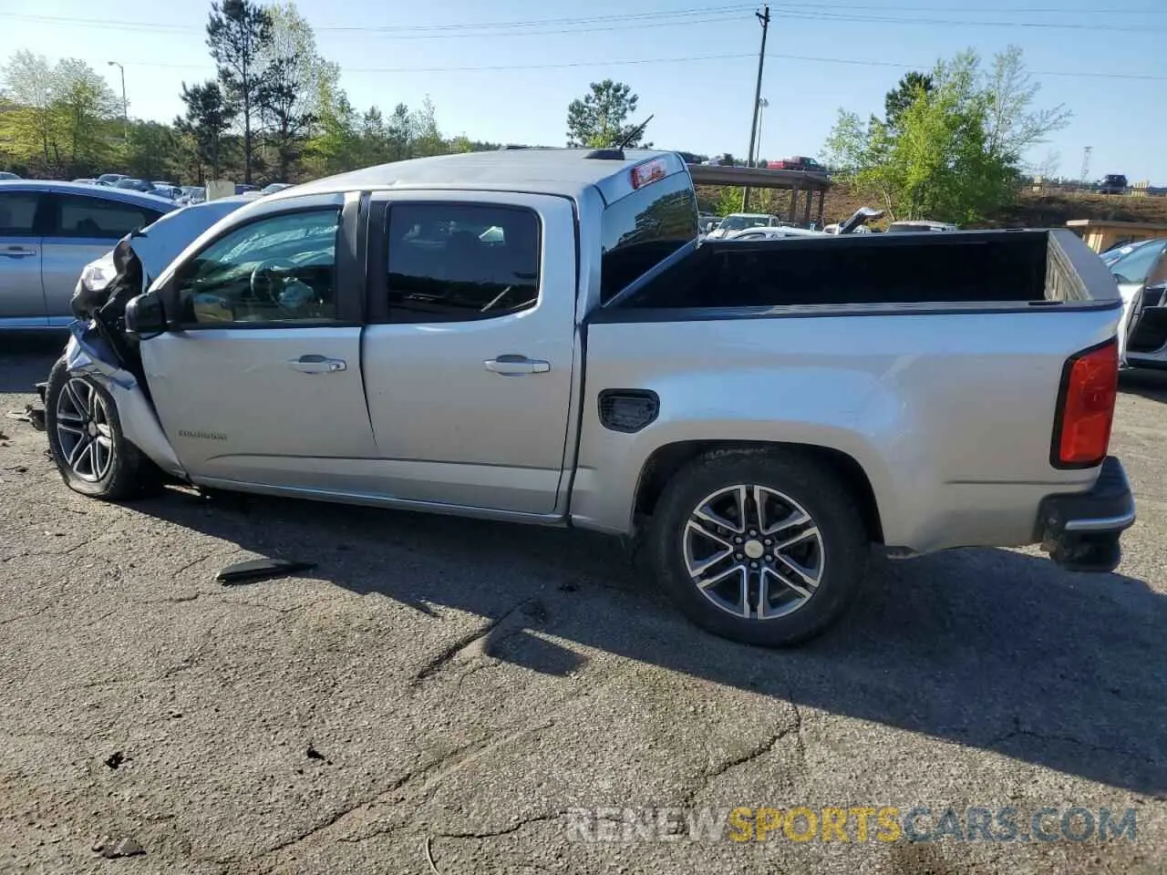 2 Photograph of a damaged car 1GCGSBEN5K1123475 CHEVROLET COLORADO 2019