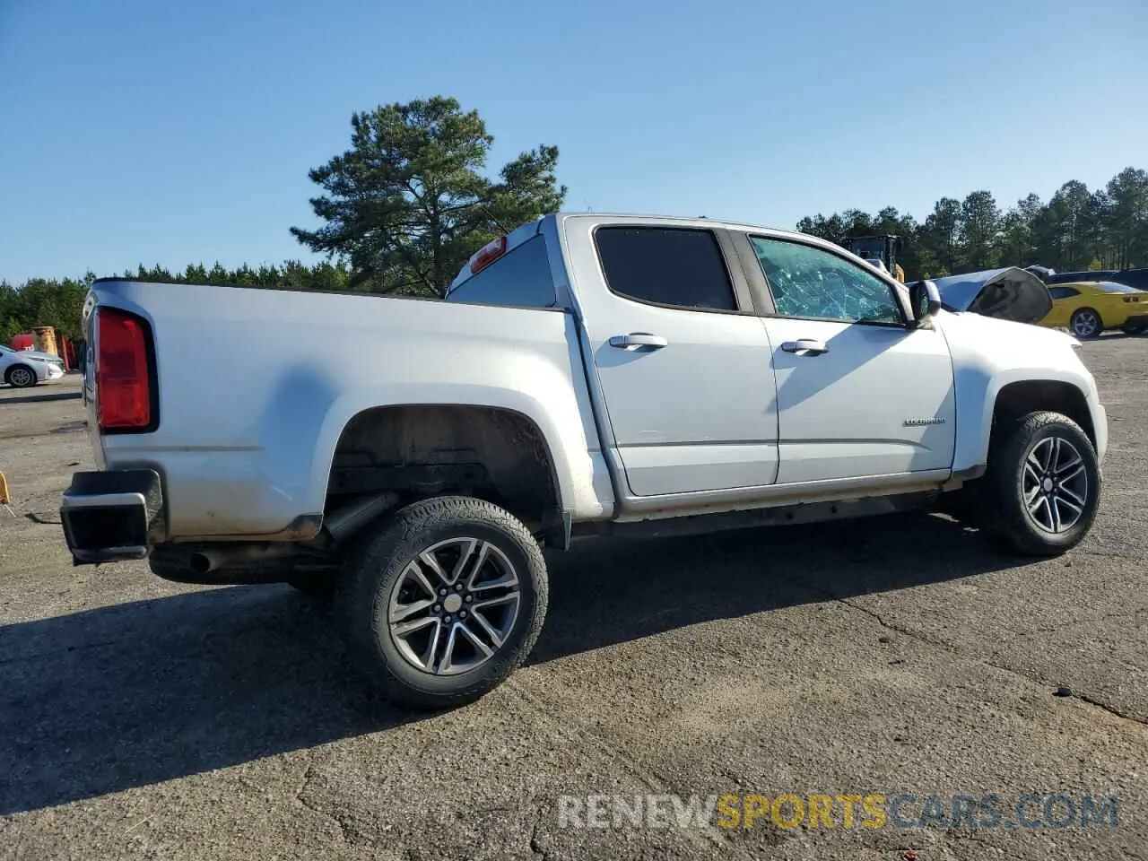 3 Photograph of a damaged car 1GCGSBEN5K1123475 CHEVROLET COLORADO 2019