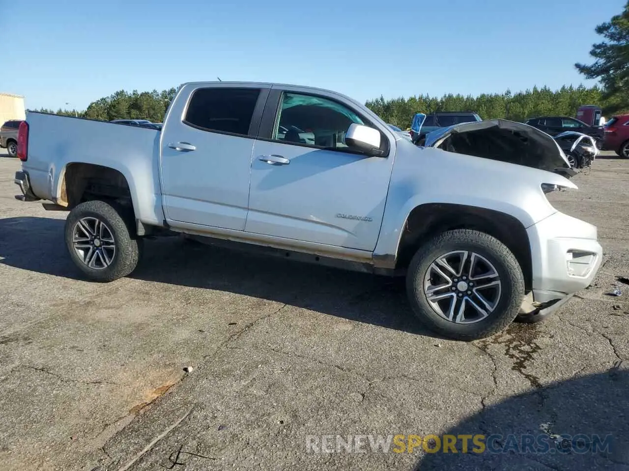 4 Photograph of a damaged car 1GCGSBEN5K1123475 CHEVROLET COLORADO 2019