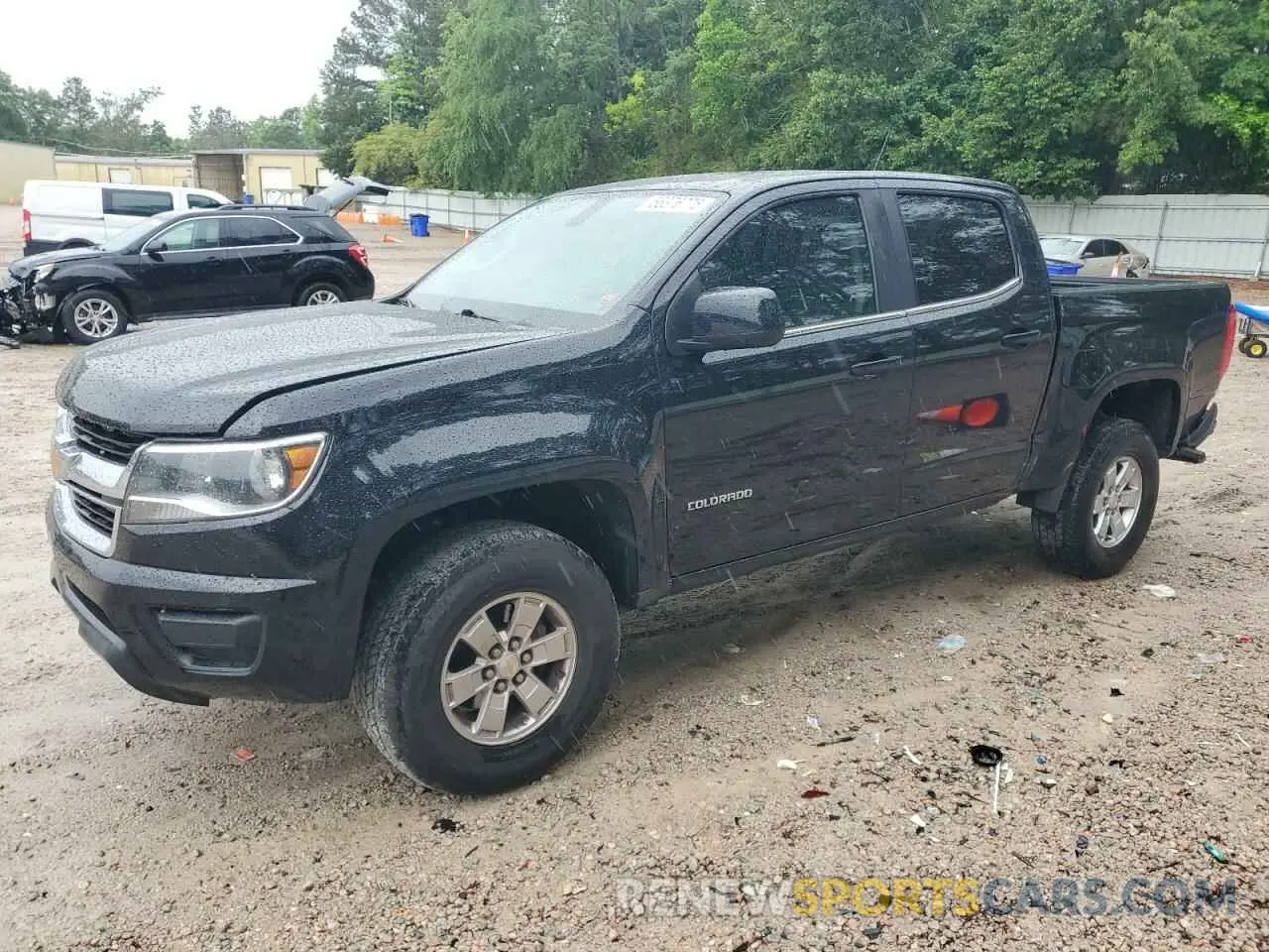 1 Photograph of a damaged car 1GCGSBEN8K1263245 CHEVROLET COLORADO 2019