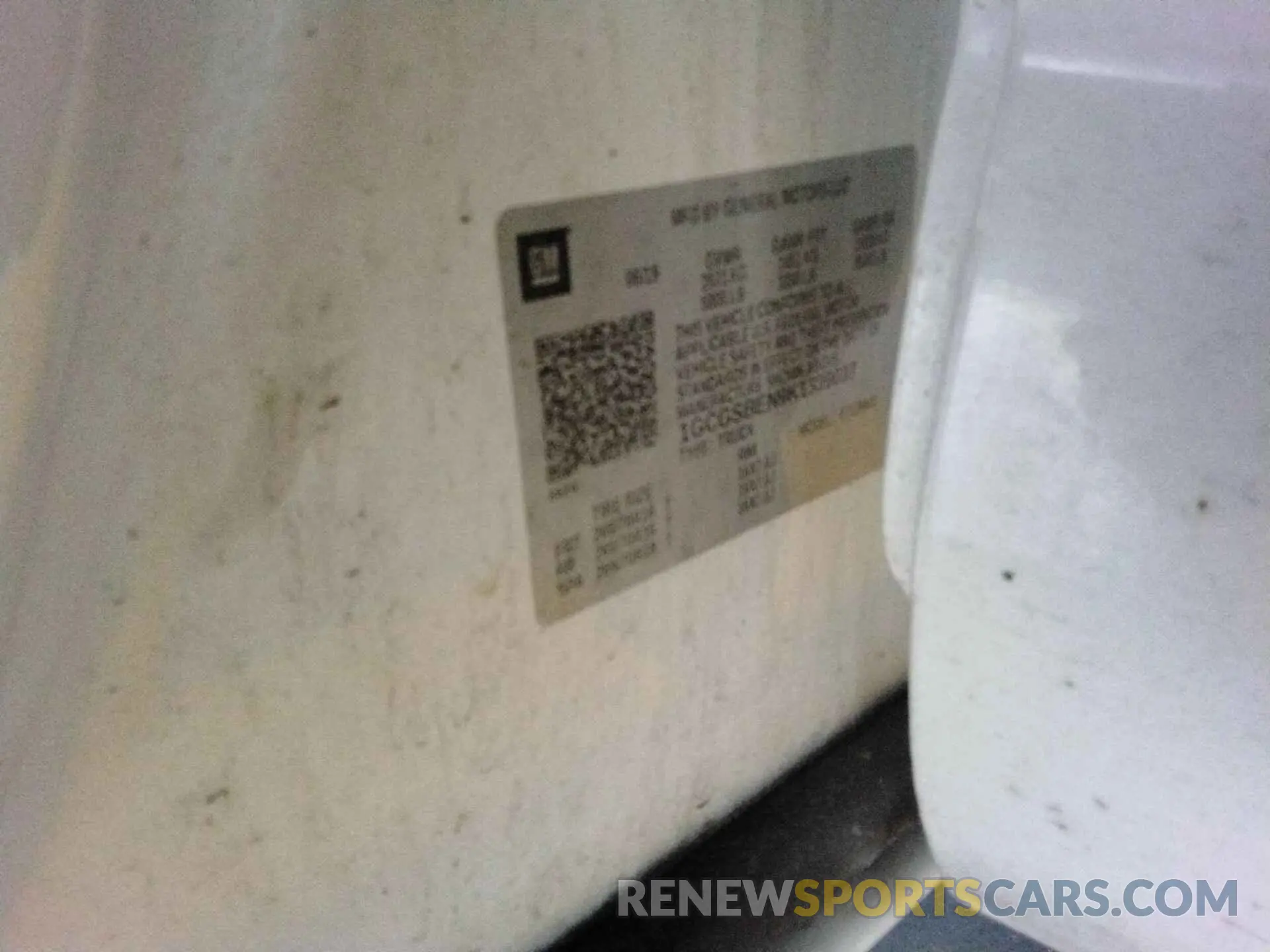 20 Photograph of a damaged car 1GCGSBEN9K1339037 CHEVROLET COLORADO 2019