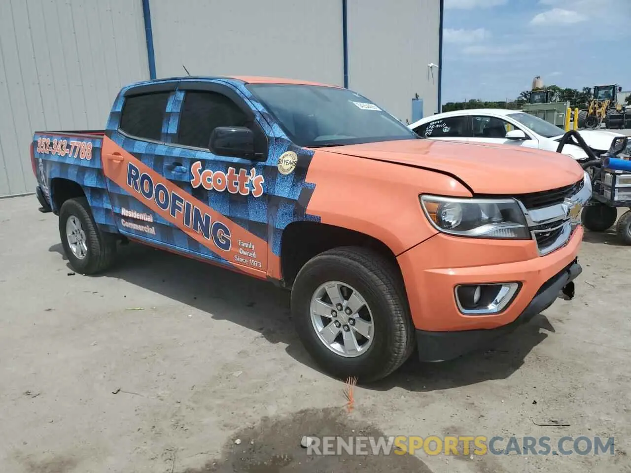 4 Photograph of a damaged car 1GCGSBENXK1157749 CHEVROLET COLORADO 2019