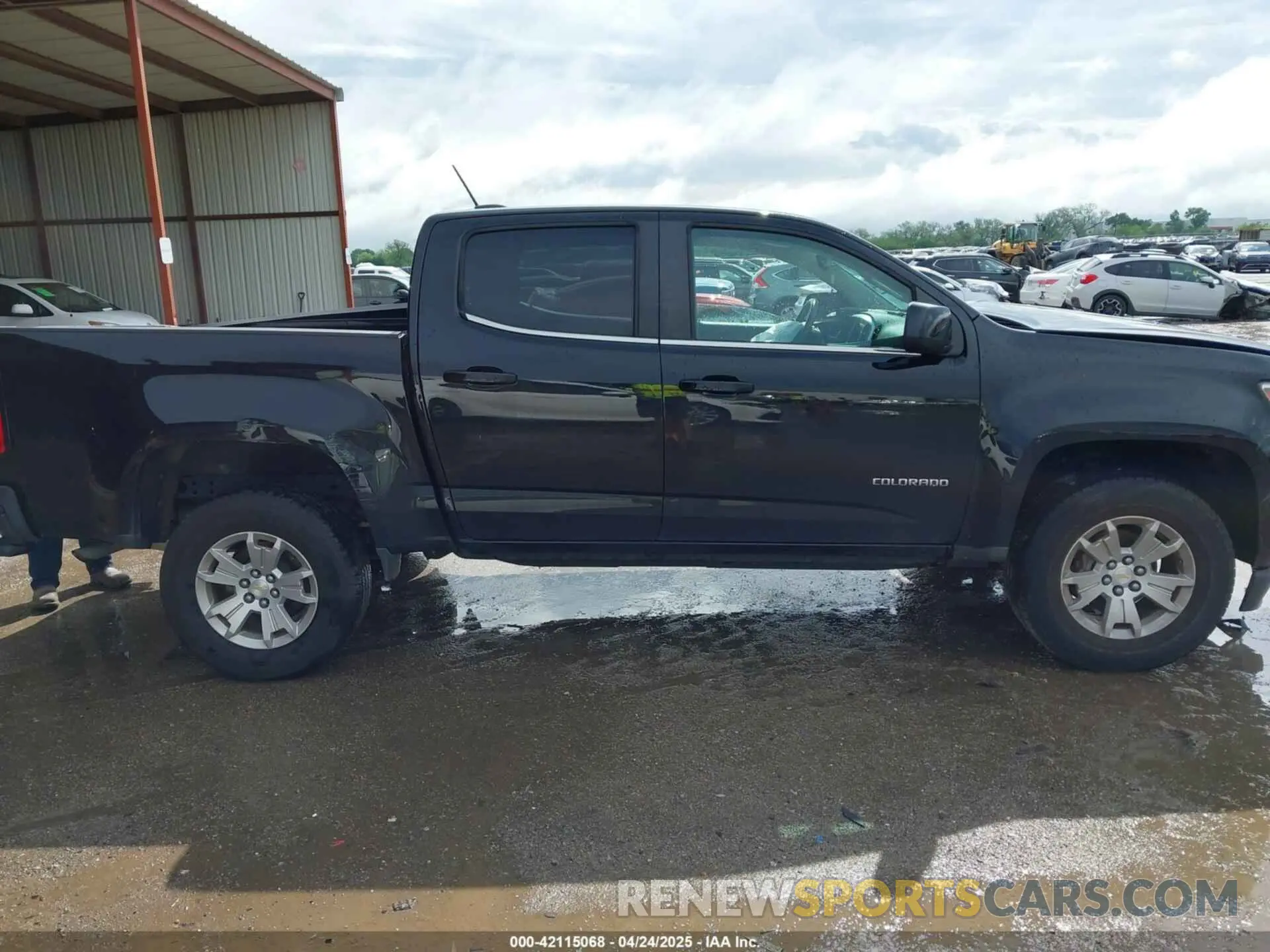 13 Photograph of a damaged car 1GCGSCEA9K1337629 CHEVROLET COLORADO 2019