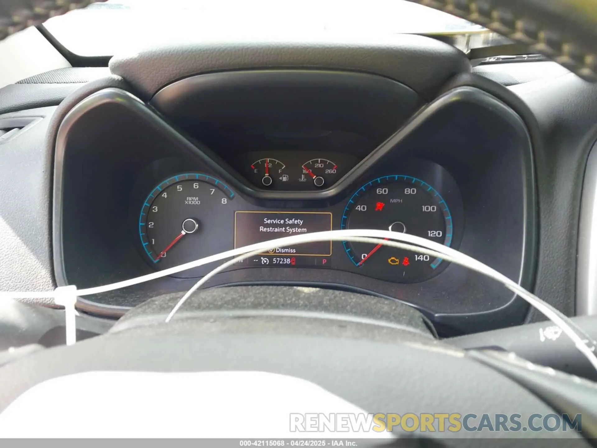 7 Photograph of a damaged car 1GCGSCEA9K1337629 CHEVROLET COLORADO 2019