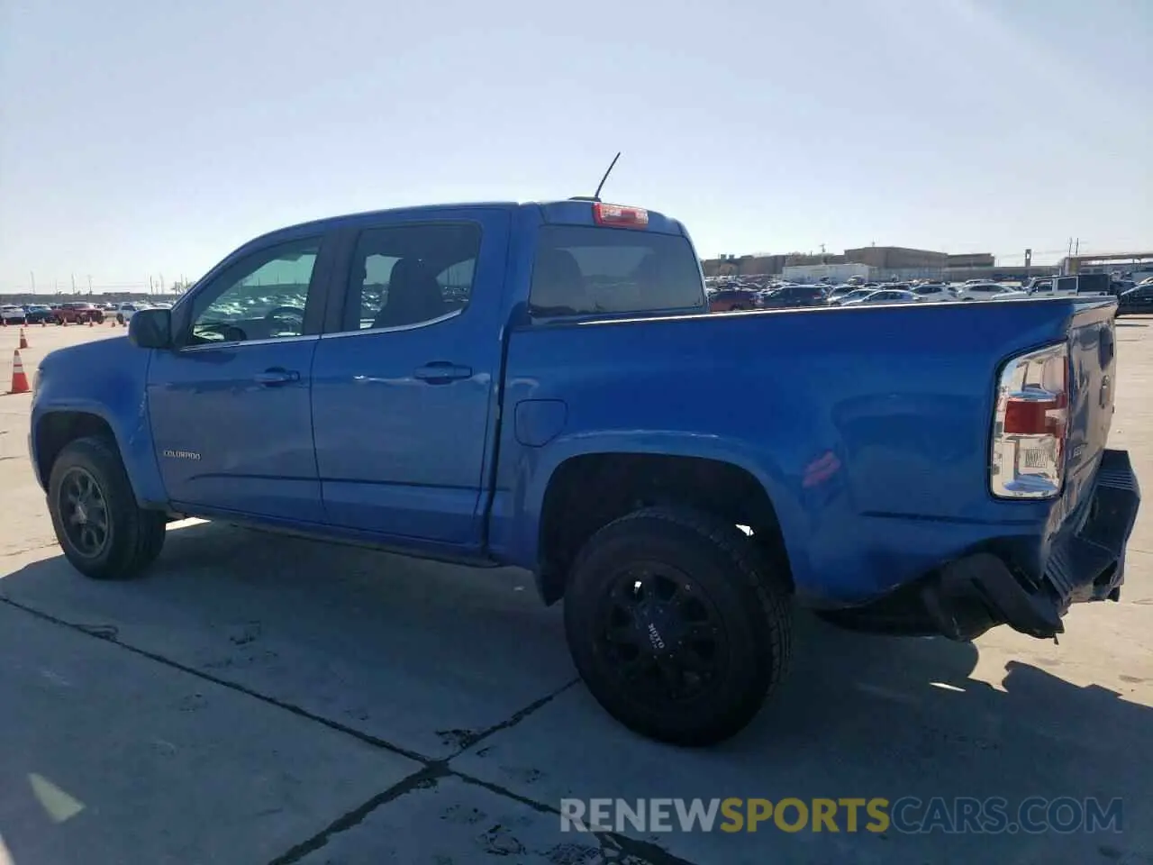 2 Photograph of a damaged car 1GCGSCEN0K1111594 CHEVROLET COLORADO 2019