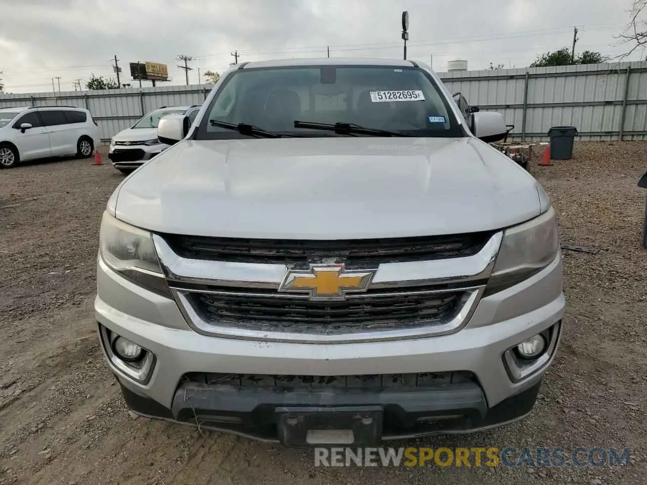 5 Photograph of a damaged car 1GCGSCEN0K1151898 CHEVROLET COLORADO 2019
