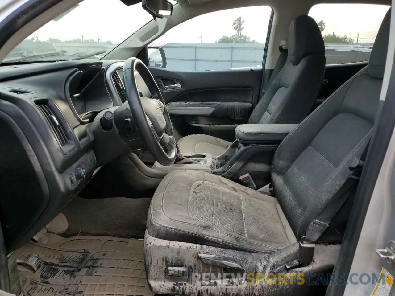 7 Photograph of a damaged car 1GCGSCEN0K1151898 CHEVROLET COLORADO 2019
