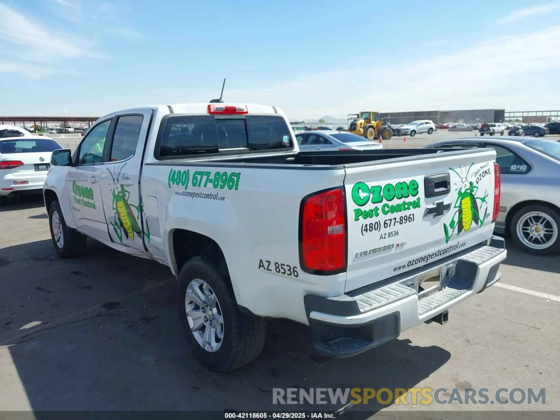 3 Photograph of a damaged car 1GCGSCEN1K1146225 CHEVROLET COLORADO 2019