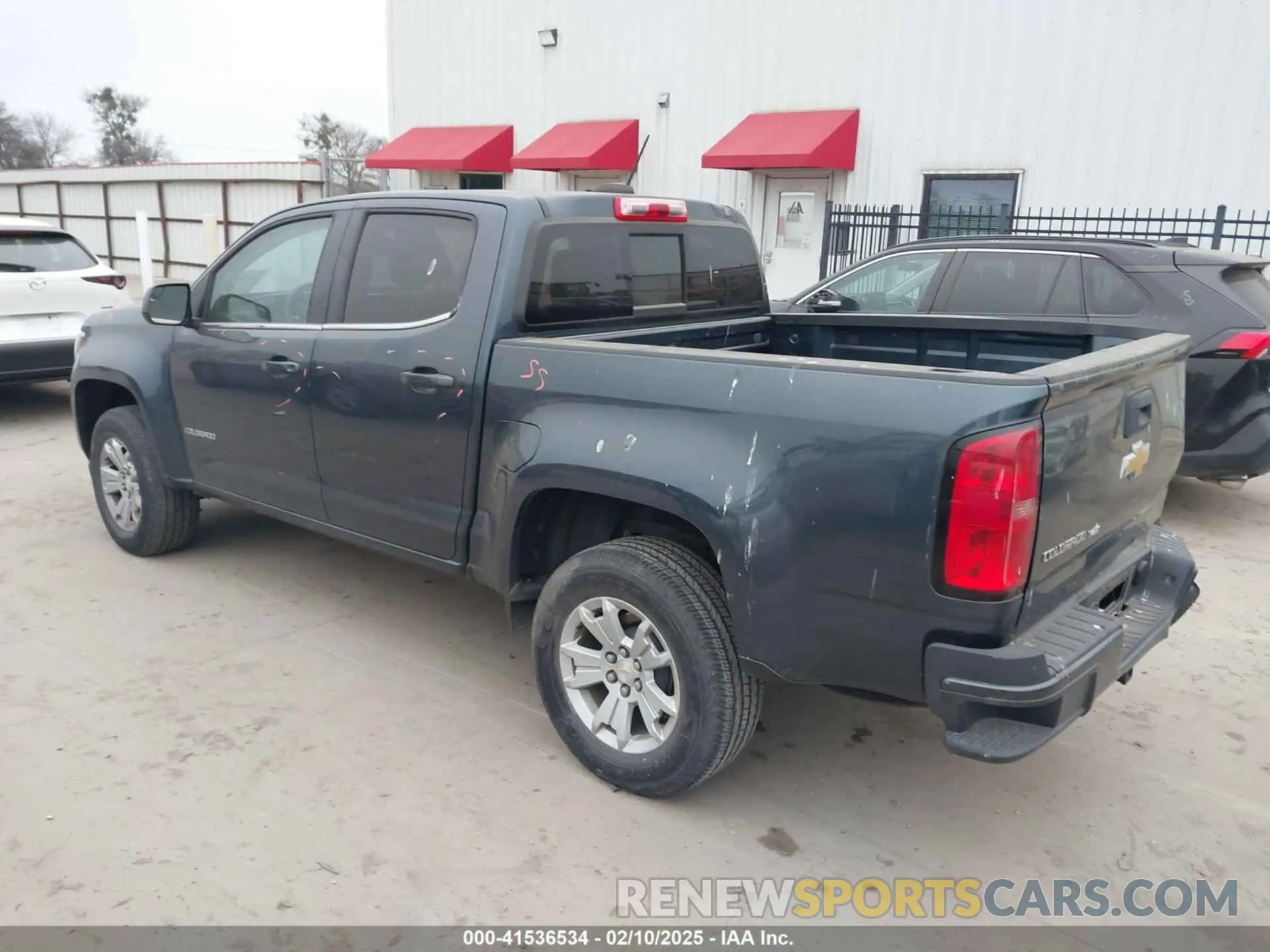 3 Photograph of a damaged car 1GCGSCEN1K1238094 CHEVROLET COLORADO 2019