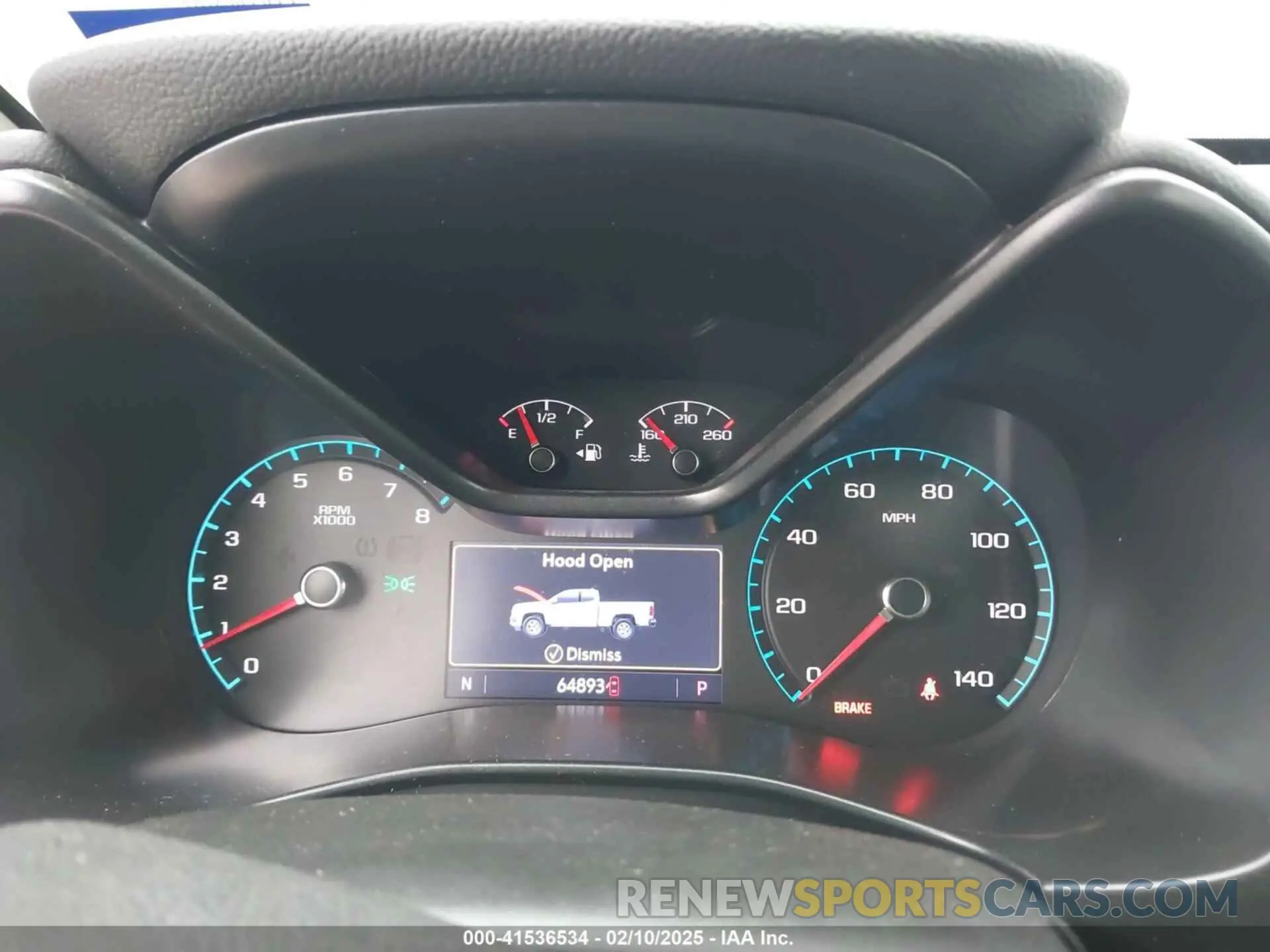 7 Photograph of a damaged car 1GCGSCEN1K1238094 CHEVROLET COLORADO 2019