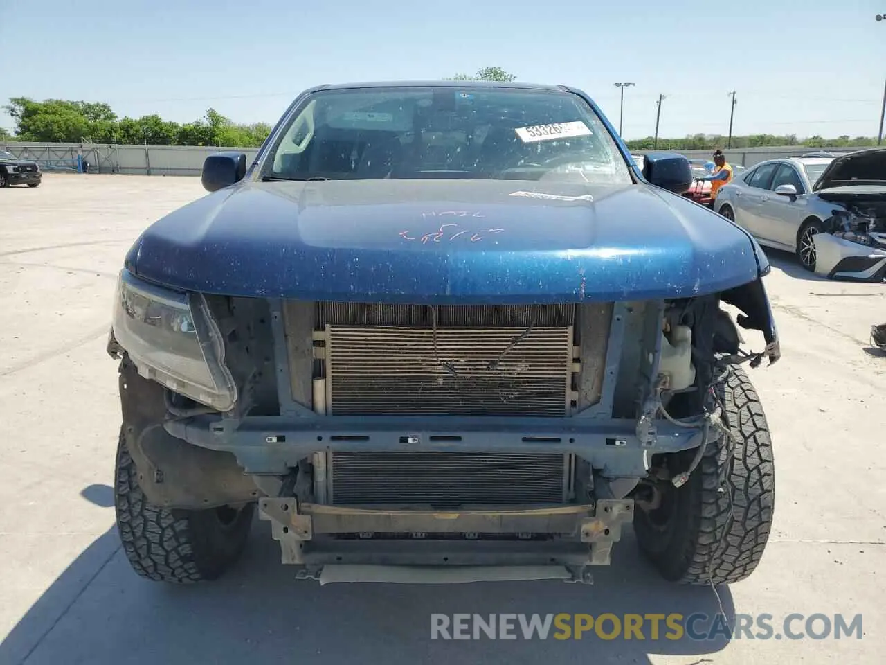 5 Photograph of a damaged car 1GCGSCEN1K1264596 CHEVROLET COLORADO 2019