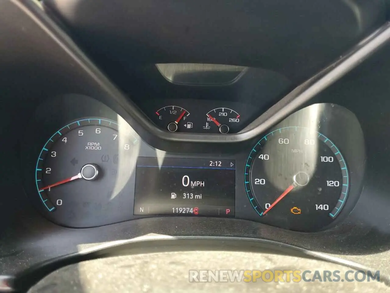 9 Photograph of a damaged car 1GCGSCEN1K1264596 CHEVROLET COLORADO 2019