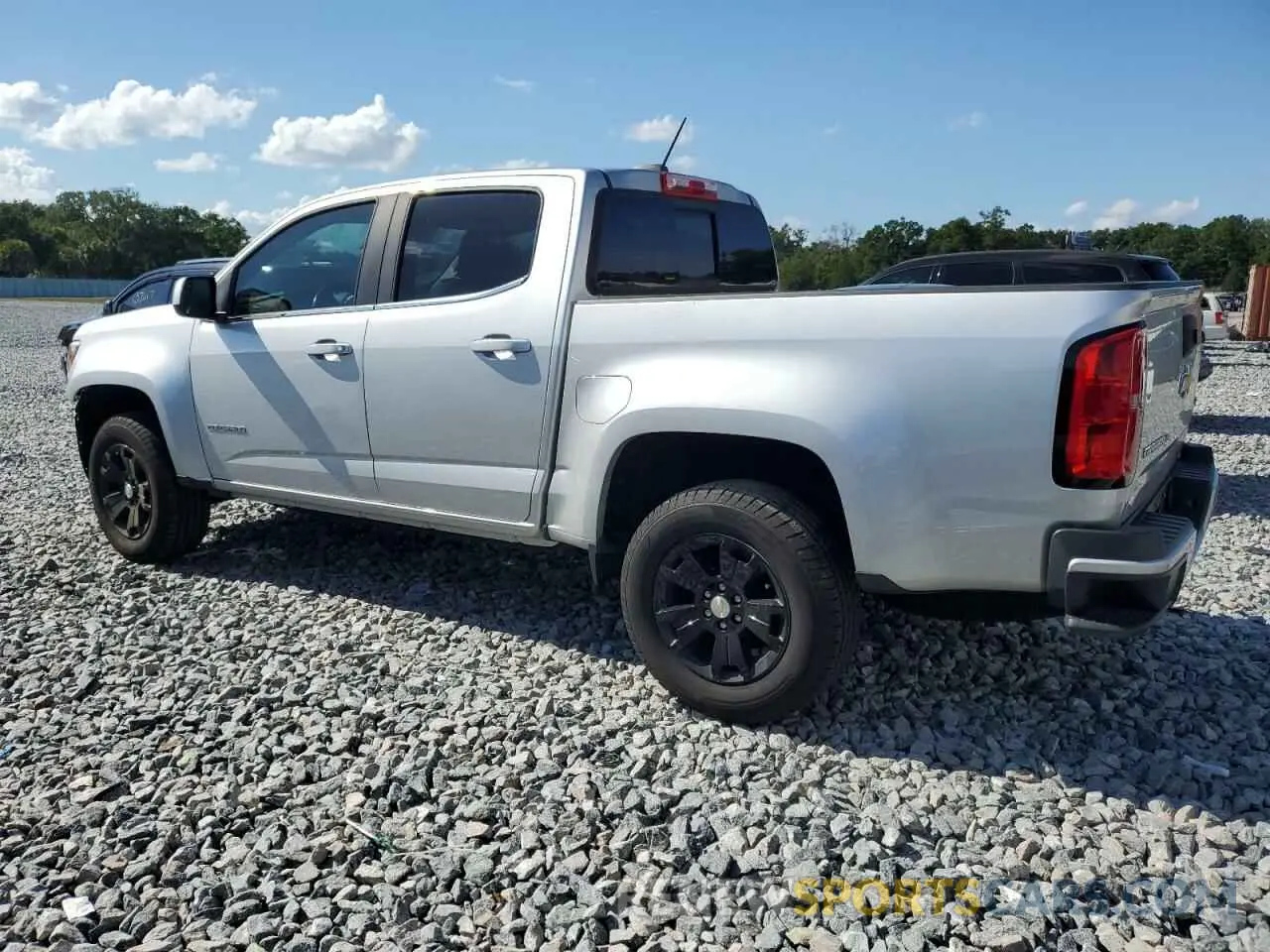2 Photograph of a damaged car 1GCGSCEN1K1354265 CHEVROLET COLORADO 2019
