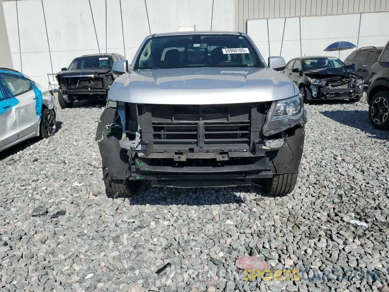 5 Photograph of a damaged car 1GCGSCEN1K1354265 CHEVROLET COLORADO 2019
