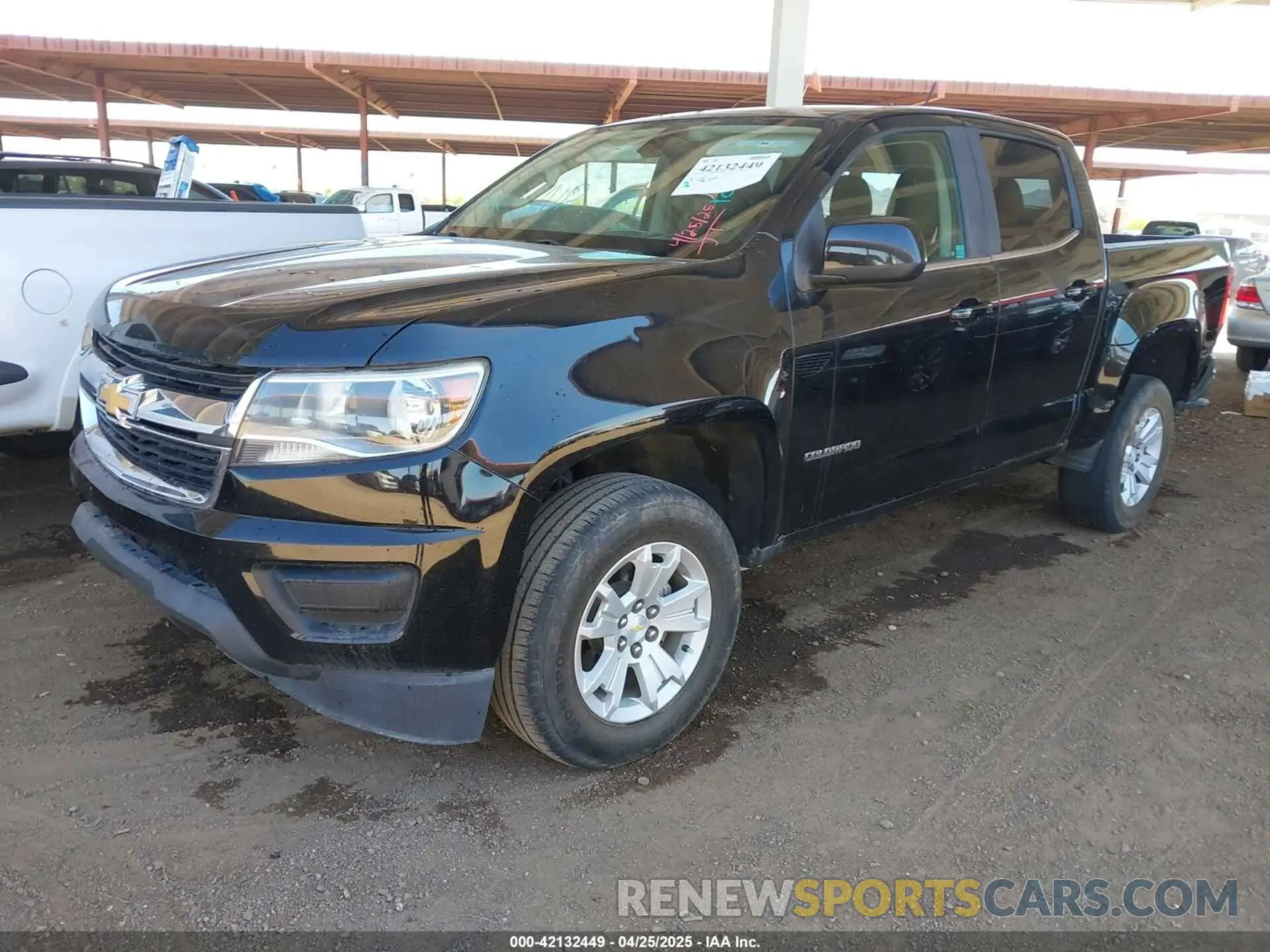 2 Photograph of a damaged car 1GCGSCEN2K1103707 CHEVROLET COLORADO 2019