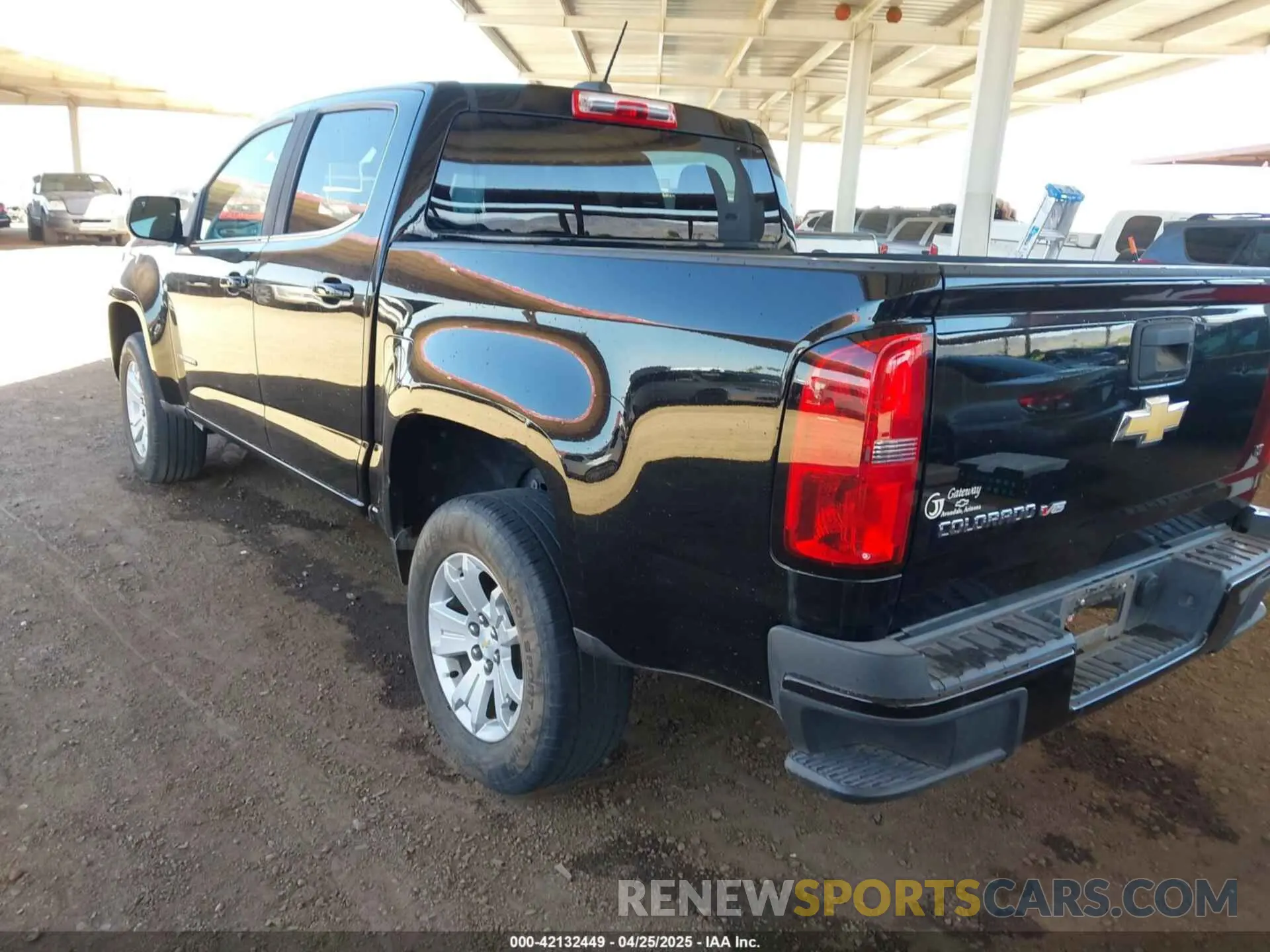 3 Photograph of a damaged car 1GCGSCEN2K1103707 CHEVROLET COLORADO 2019