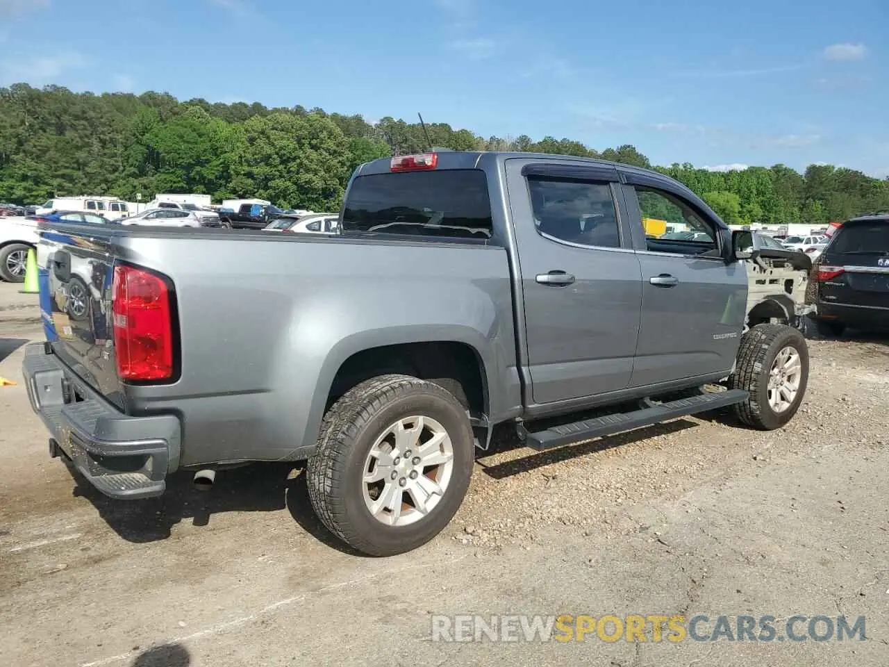 3 Photograph of a damaged car 1GCGSCEN2K1103867 CHEVROLET COLORADO 2019