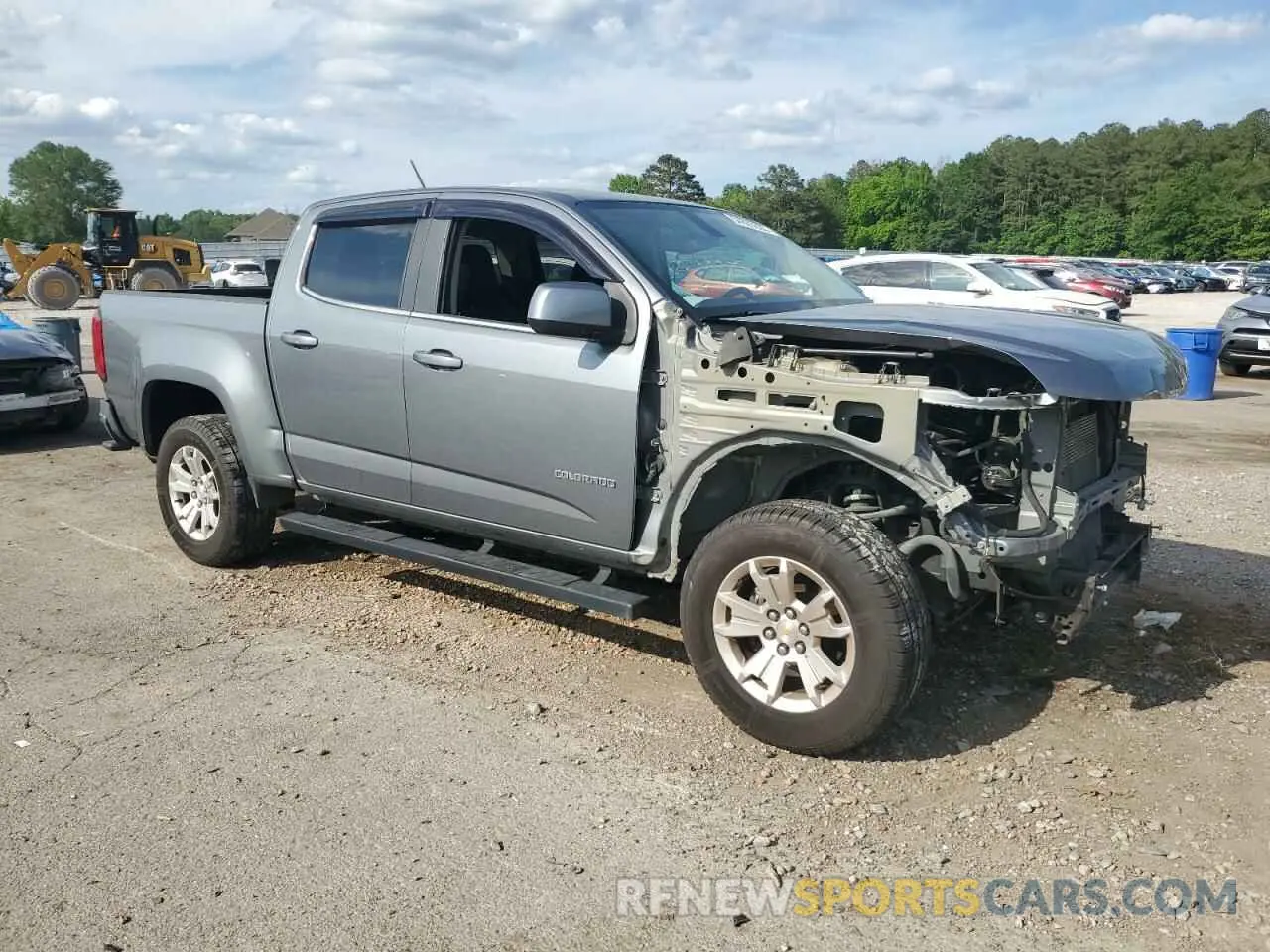 4 Photograph of a damaged car 1GCGSCEN2K1103867 CHEVROLET COLORADO 2019