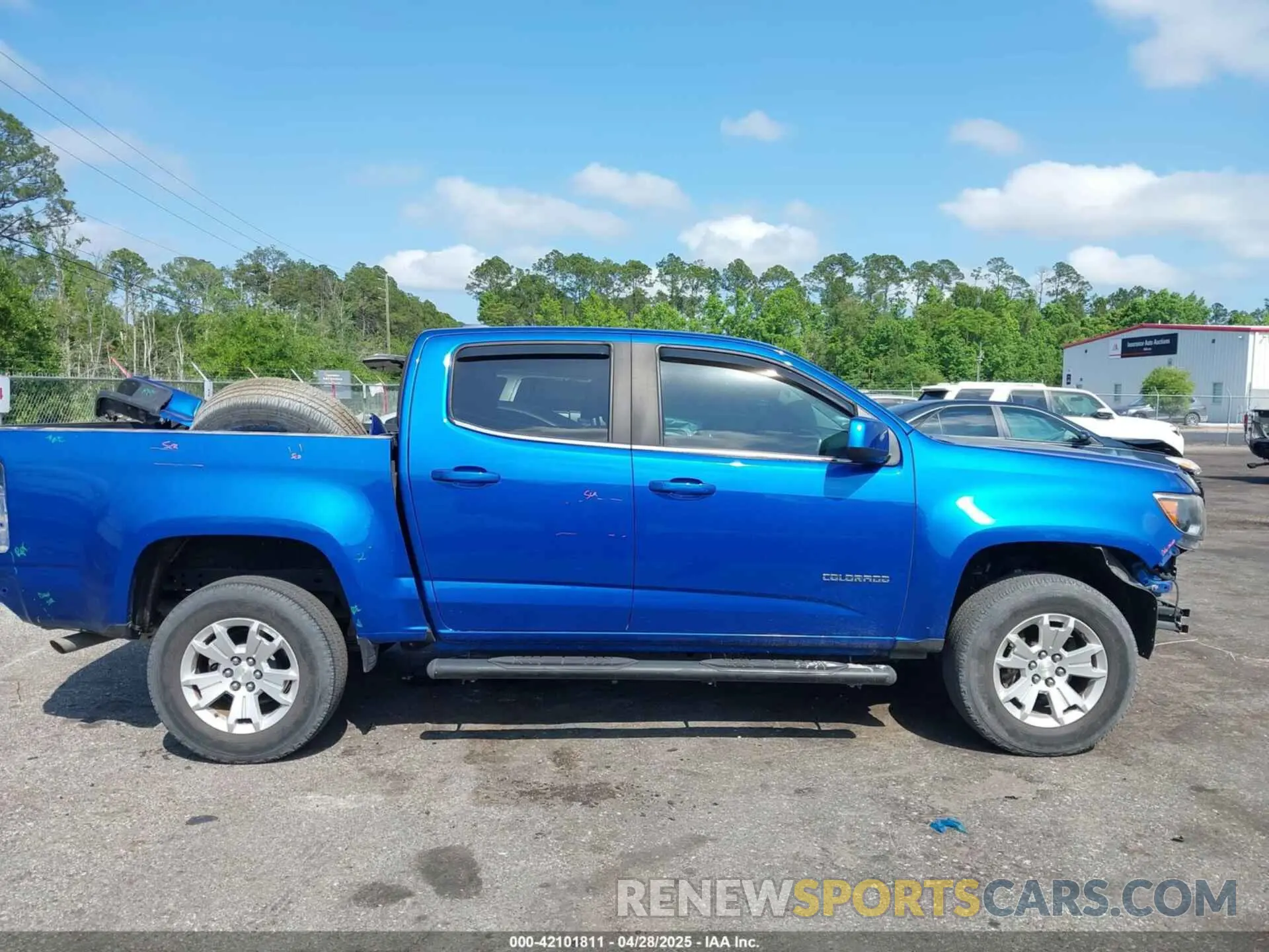 13 Photograph of a damaged car 1GCGSCEN3K1187147 CHEVROLET COLORADO 2019