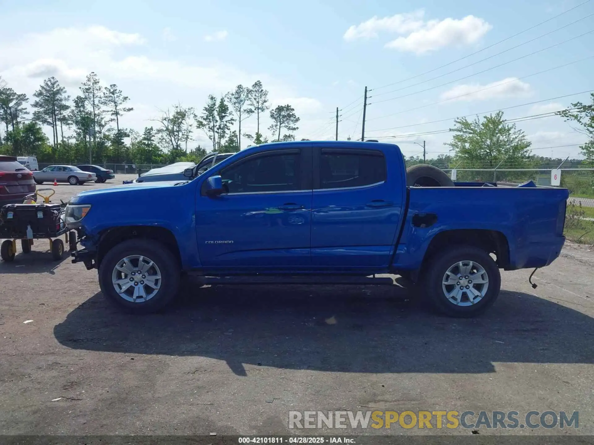 14 Photograph of a damaged car 1GCGSCEN3K1187147 CHEVROLET COLORADO 2019