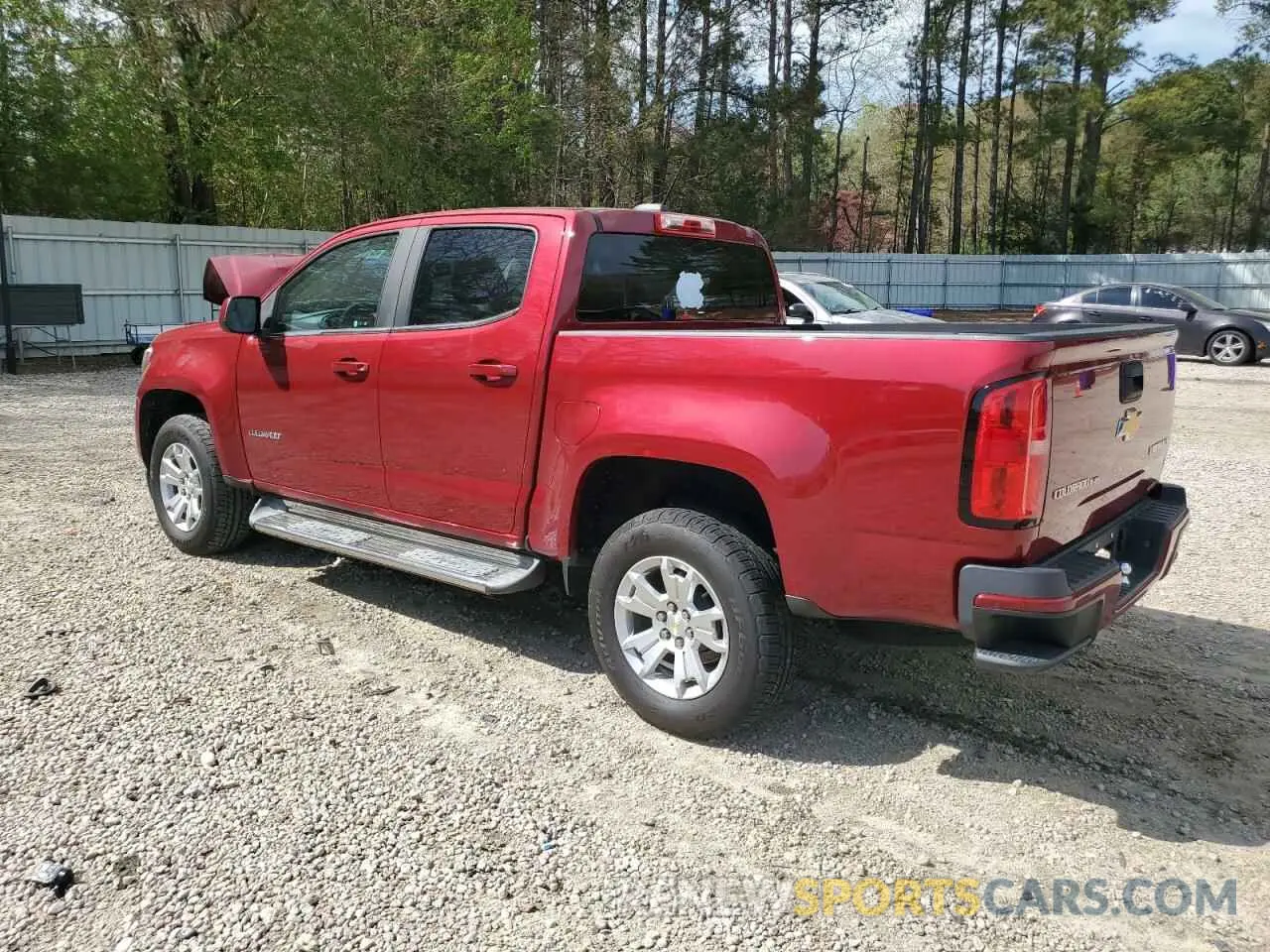 2 Photograph of a damaged car 1GCGSCEN3K1206439 CHEVROLET COLORADO 2019