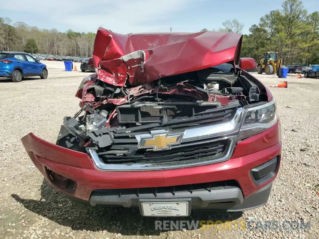 5 Photograph of a damaged car 1GCGSCEN3K1206439 CHEVROLET COLORADO 2019