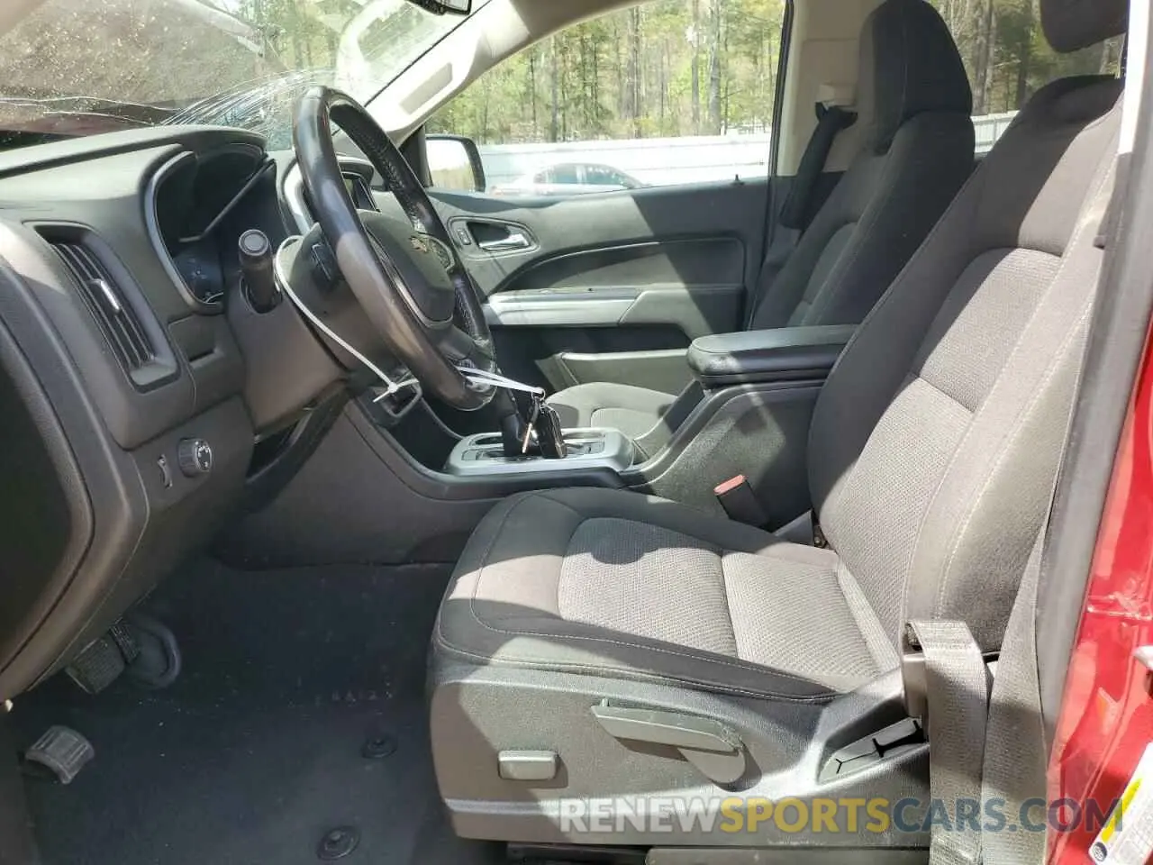 7 Photograph of a damaged car 1GCGSCEN3K1206439 CHEVROLET COLORADO 2019