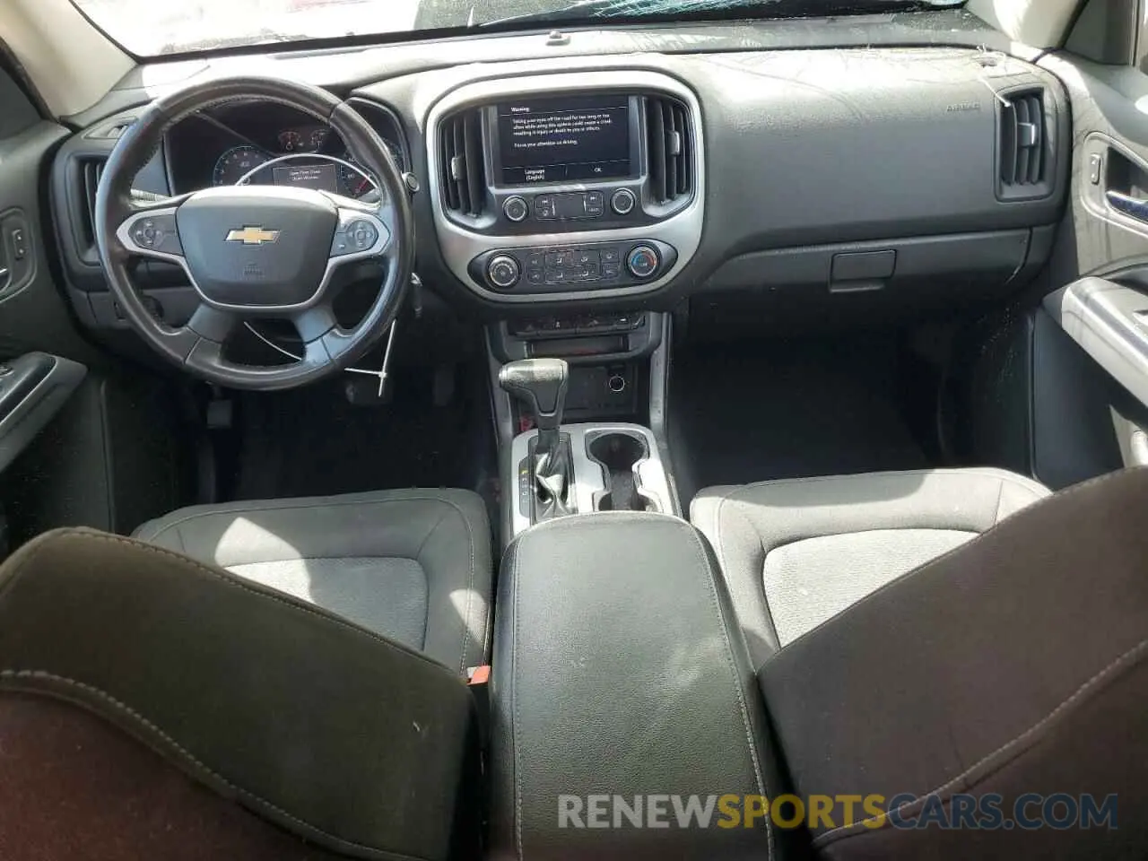 8 Photograph of a damaged car 1GCGSCEN3K1206439 CHEVROLET COLORADO 2019
