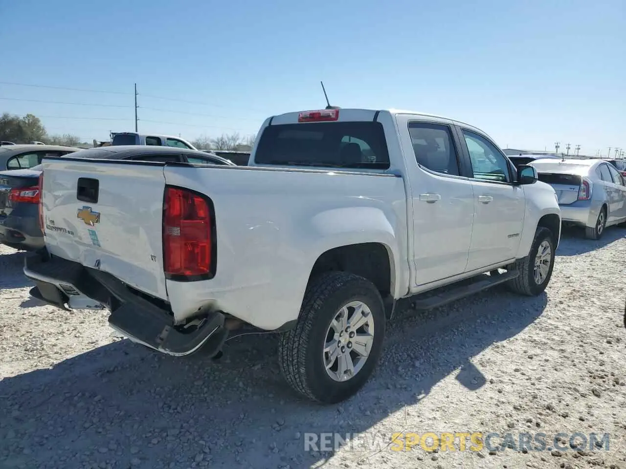 3 Photograph of a damaged car 1GCGSCEN4K1109282 CHEVROLET COLORADO 2019