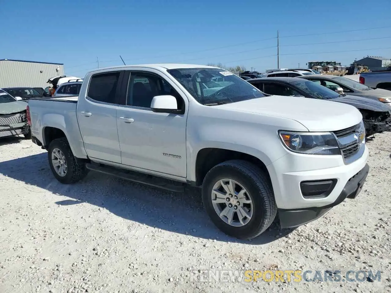 4 Photograph of a damaged car 1GCGSCEN4K1109282 CHEVROLET COLORADO 2019