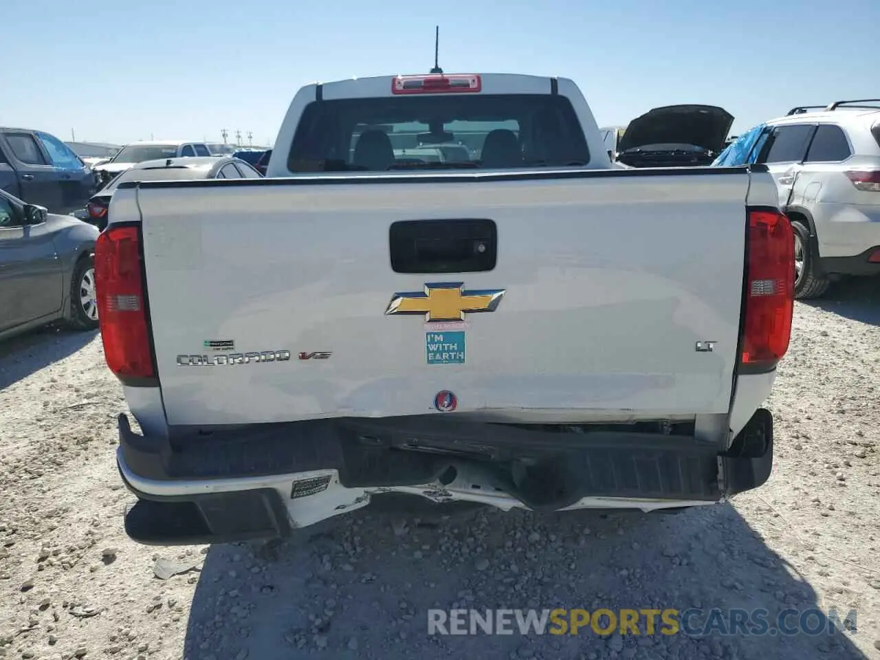 6 Photograph of a damaged car 1GCGSCEN4K1109282 CHEVROLET COLORADO 2019