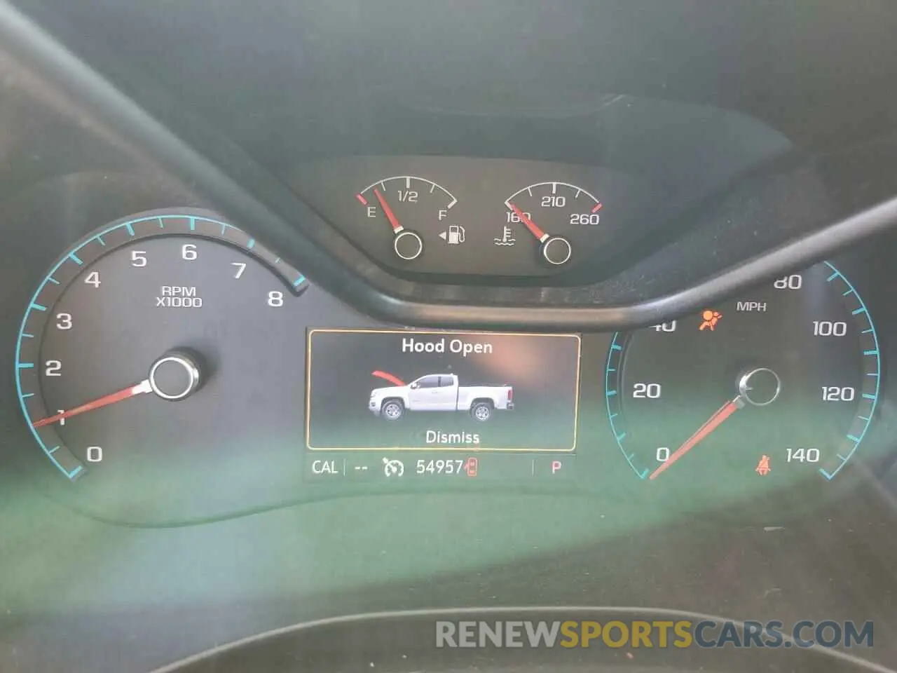 9 Photograph of a damaged car 1GCGSCEN4K1109282 CHEVROLET COLORADO 2019