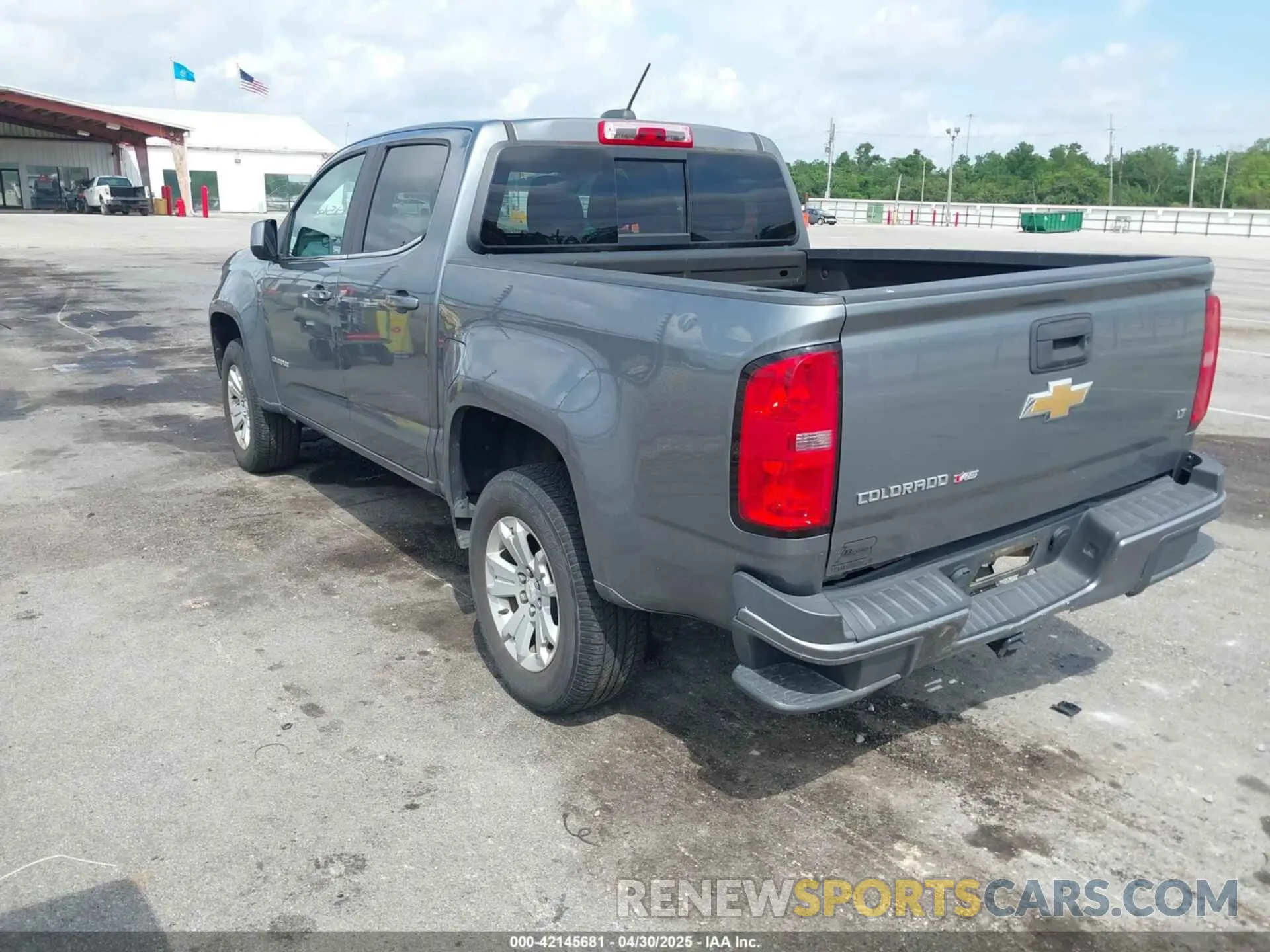 3 Photograph of a damaged car 1GCGSCEN5K1126690 CHEVROLET COLORADO 2019